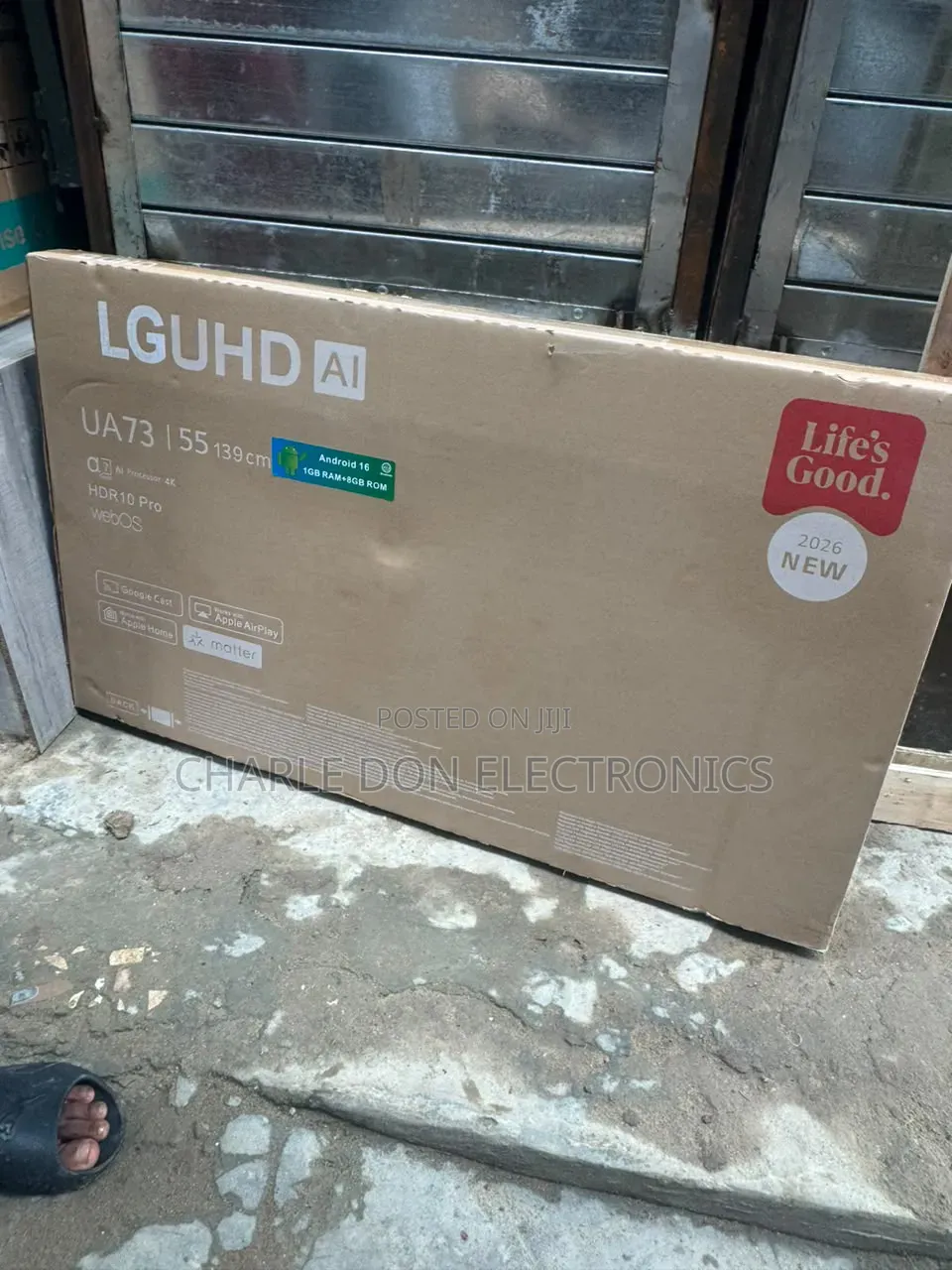 Powerful 55-Inch LG Smart TV With Voice Control Technology