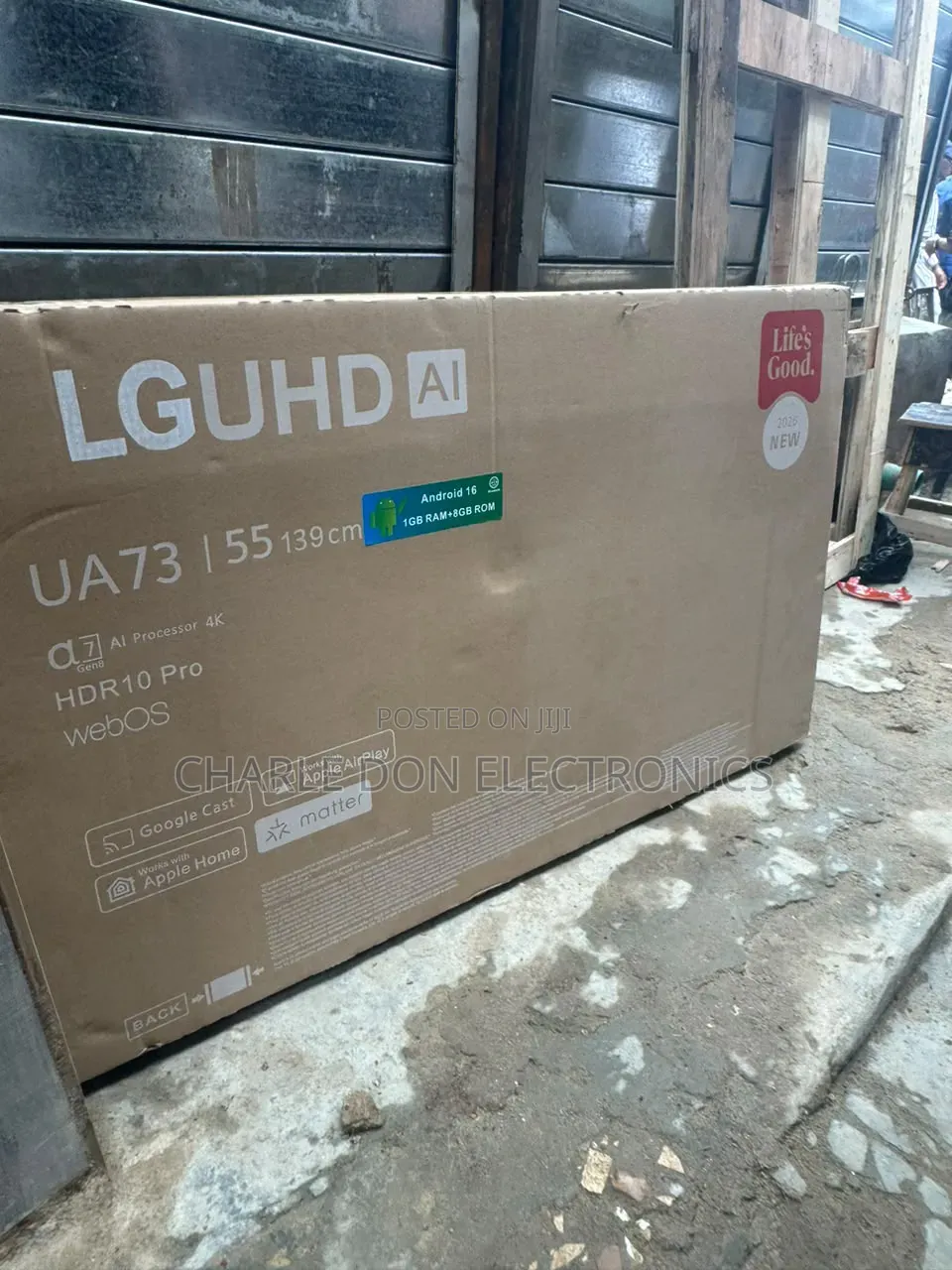Powerful 55-Inch LG Smart TV With Voice Control Technology