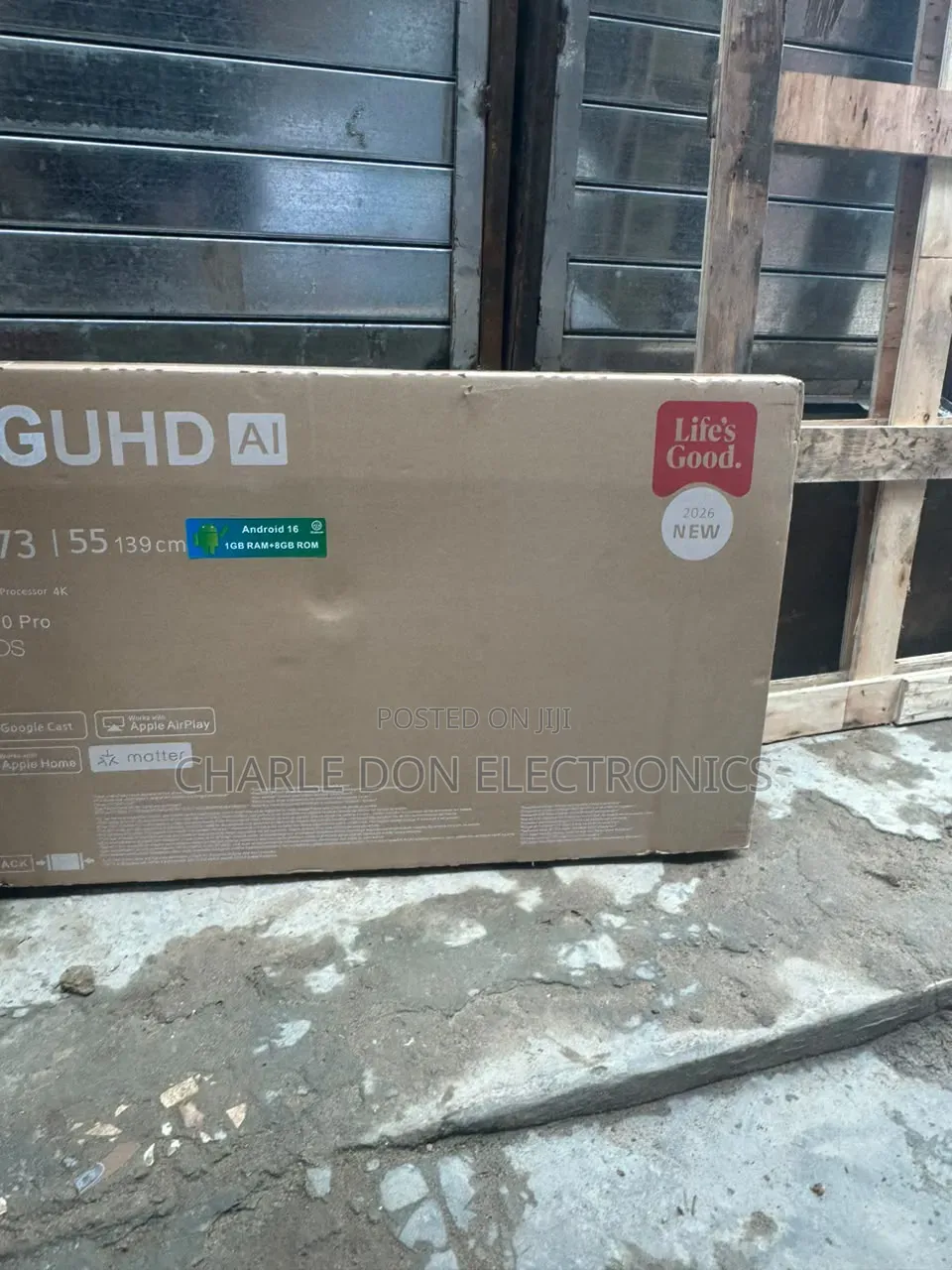 LG 55-Inch Smart TV With webOS and Voice Recognition