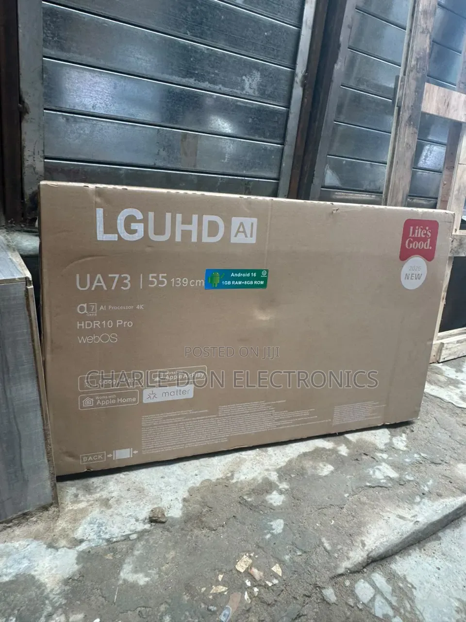 LG 55-Inch Smart TV With webOS and Voice Recognition