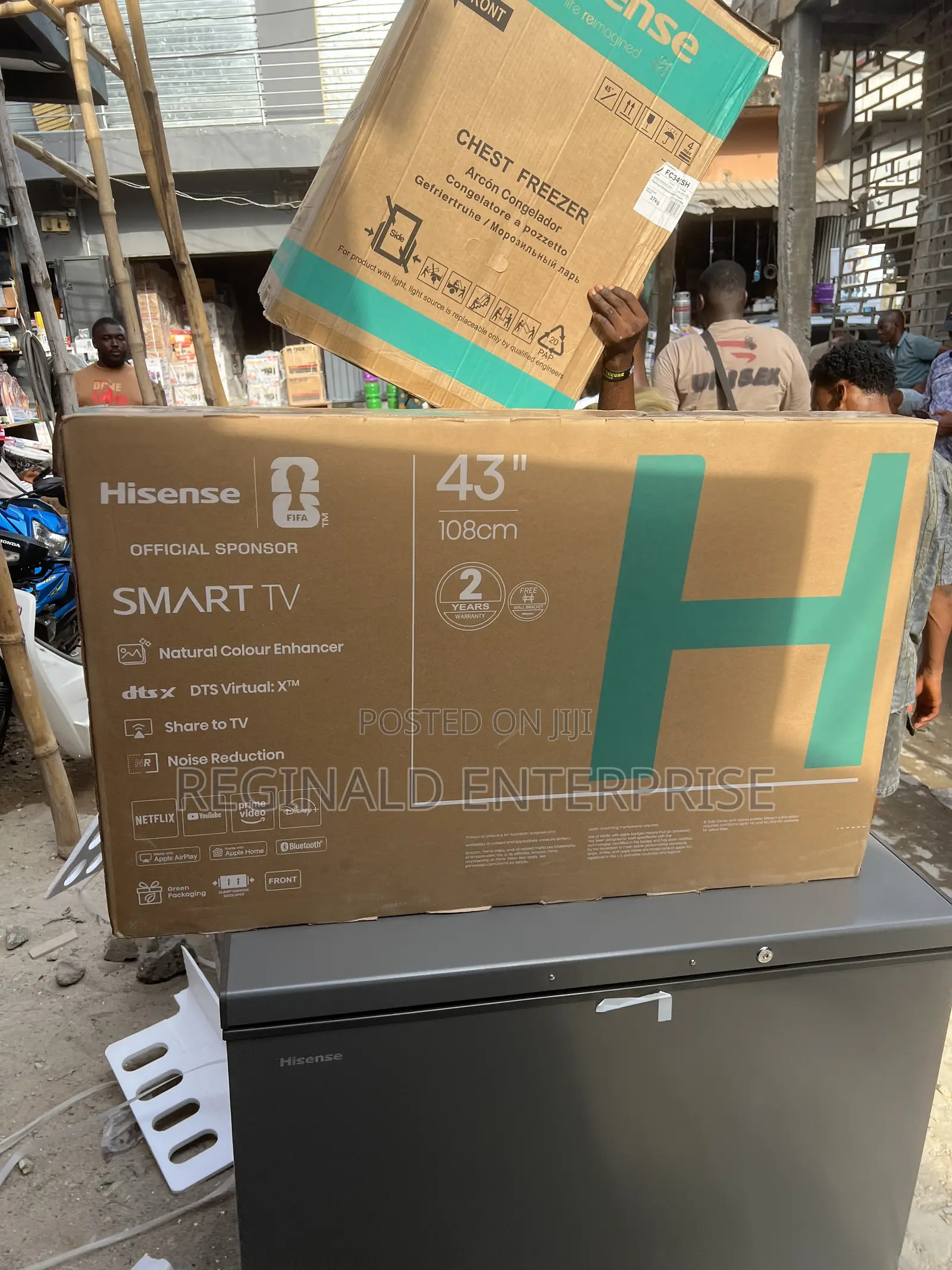 I DEAL ON Hisense 43 Inch Brand New TV