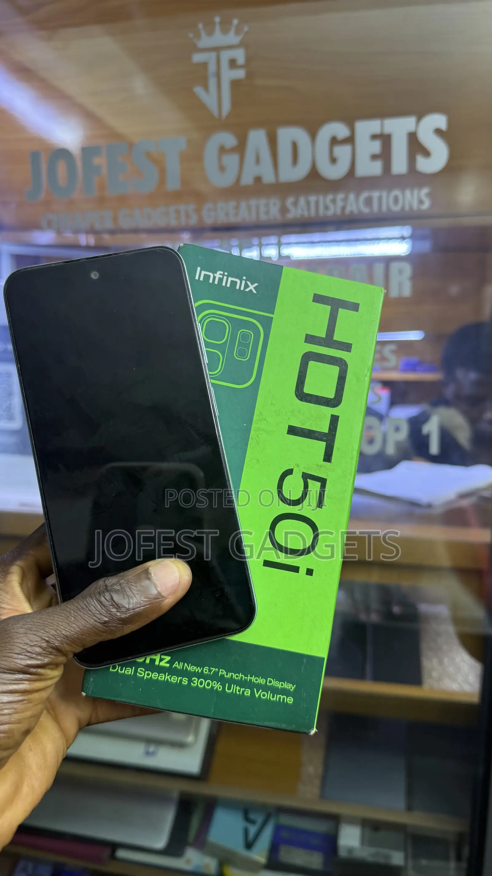Infinix Hot 50i 128 GB Green