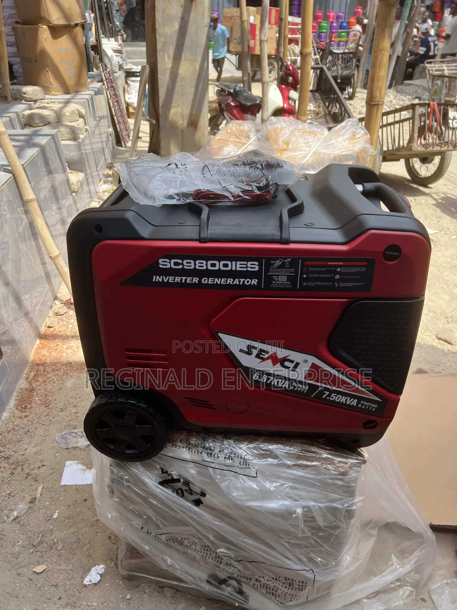 Remote Control Inverter Senci Petrol Generator 7.5kva