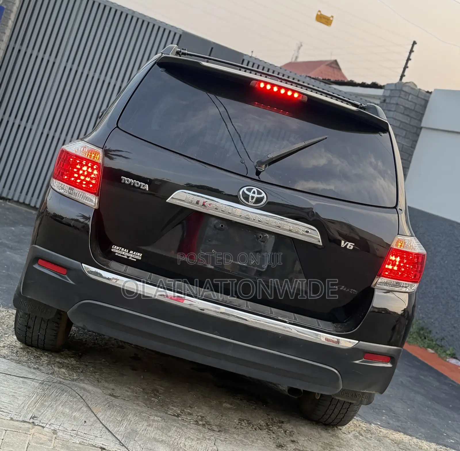 Toyota Highlander 2012 Black
