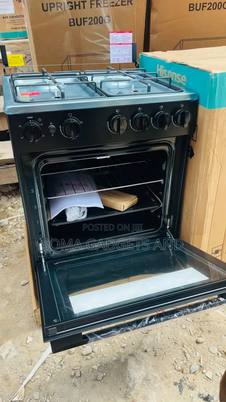 New Arrival Standing Automatic Gas Cooker 50*50 (Hisense)