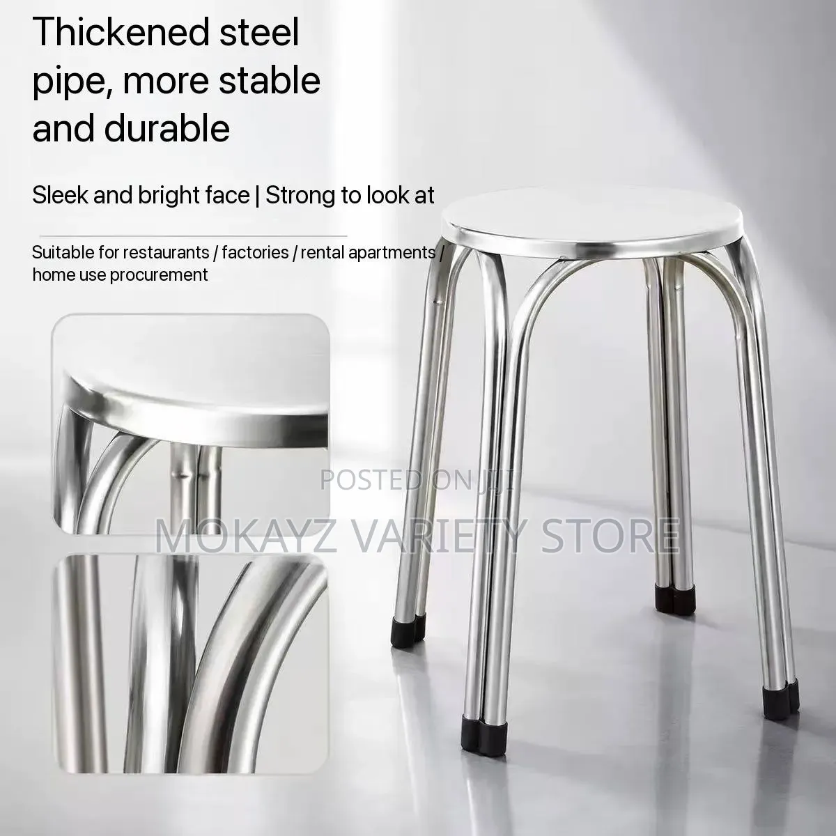 Stainless Steel Unbreakable Stool