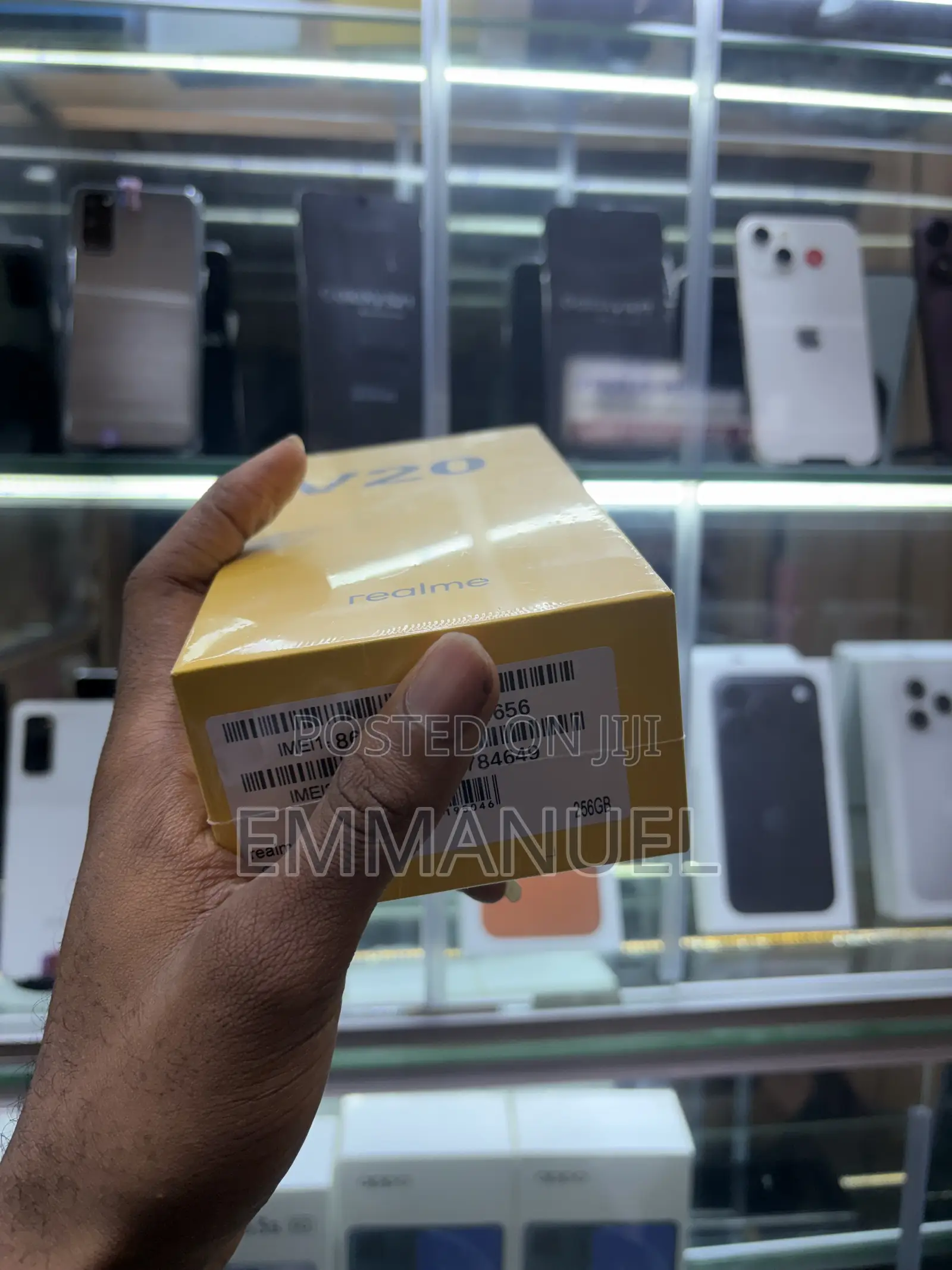 New Realme V20 128 GB Black