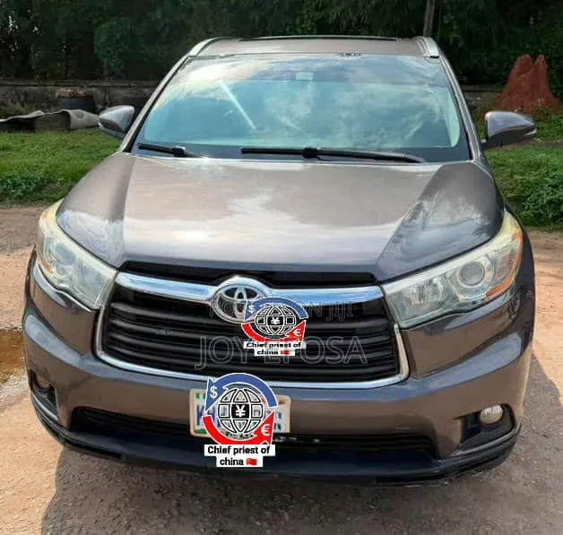 Toyota Highlander XLE 4dr SUV (3.5L 6cyl 6A) 2014 Gray