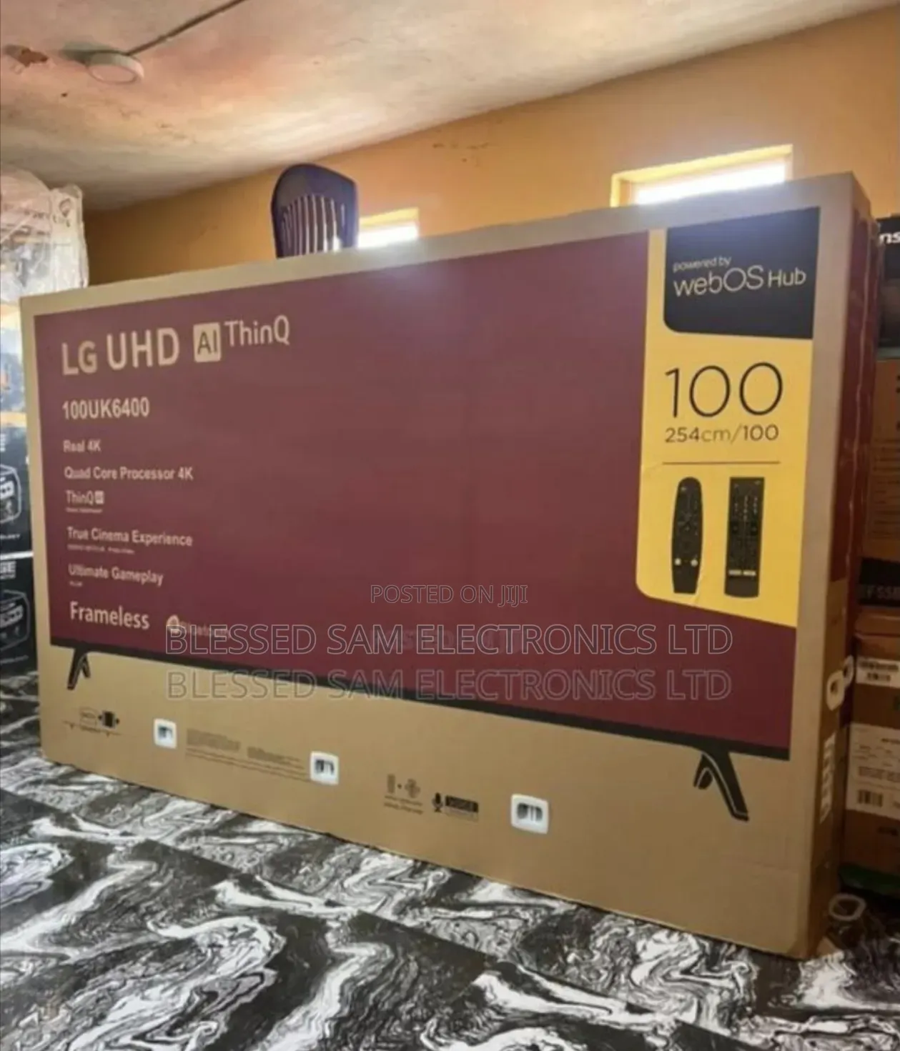 New 2026 LG 100"inch UHD Ai ThinQ Webos Smart TV Netflix YouTube WiFi