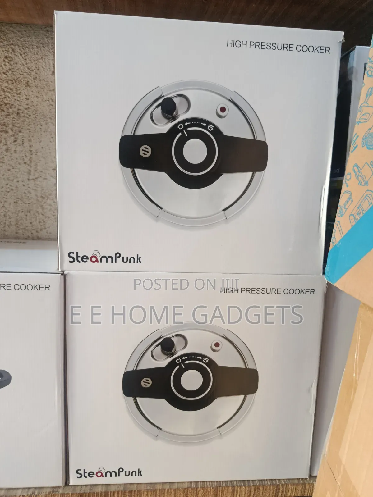 Steampunk High Pressure Cooker, 9l