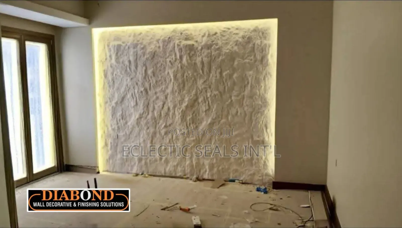 Rock Effect Wall Design