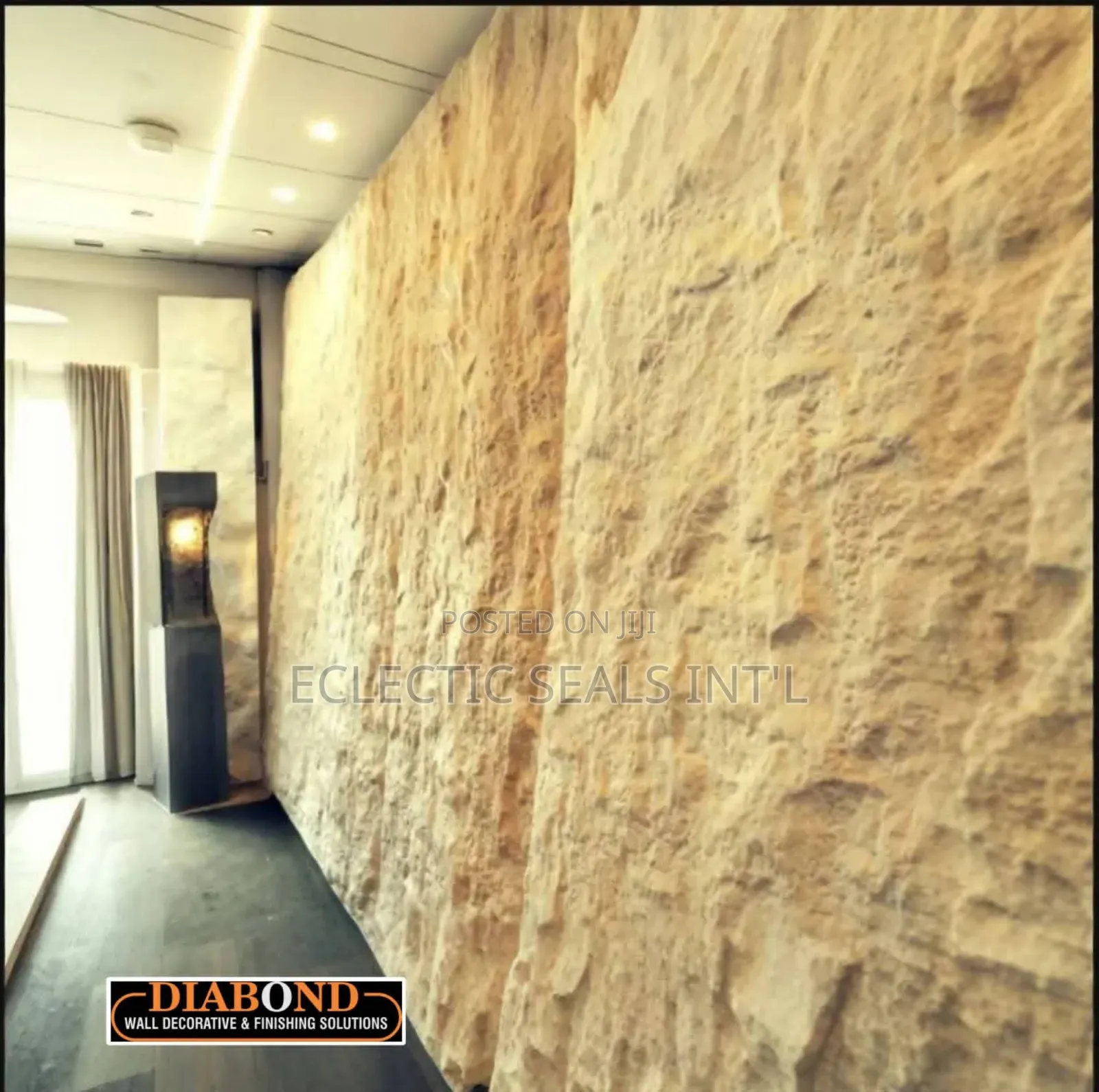 Rock Effect Wall Design