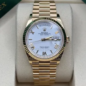 Original Rolex Super Clone Daydate Goldchain100% Authentic Guaranteed