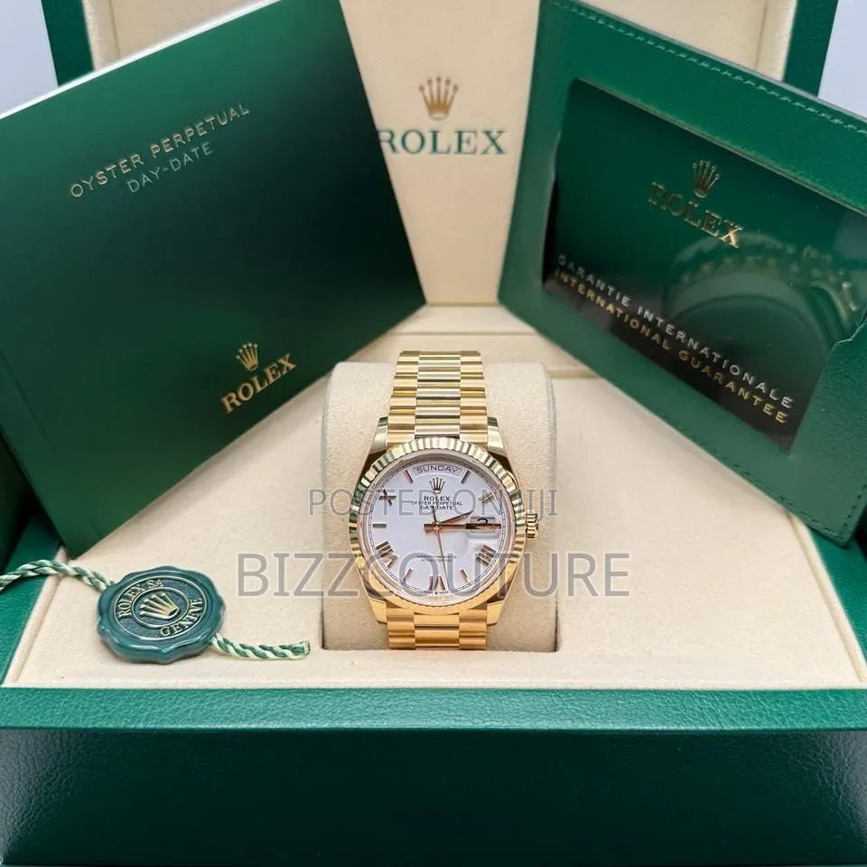 Original Rolex Super Clone Daydate Goldchain100% Authentic Guaranteed
