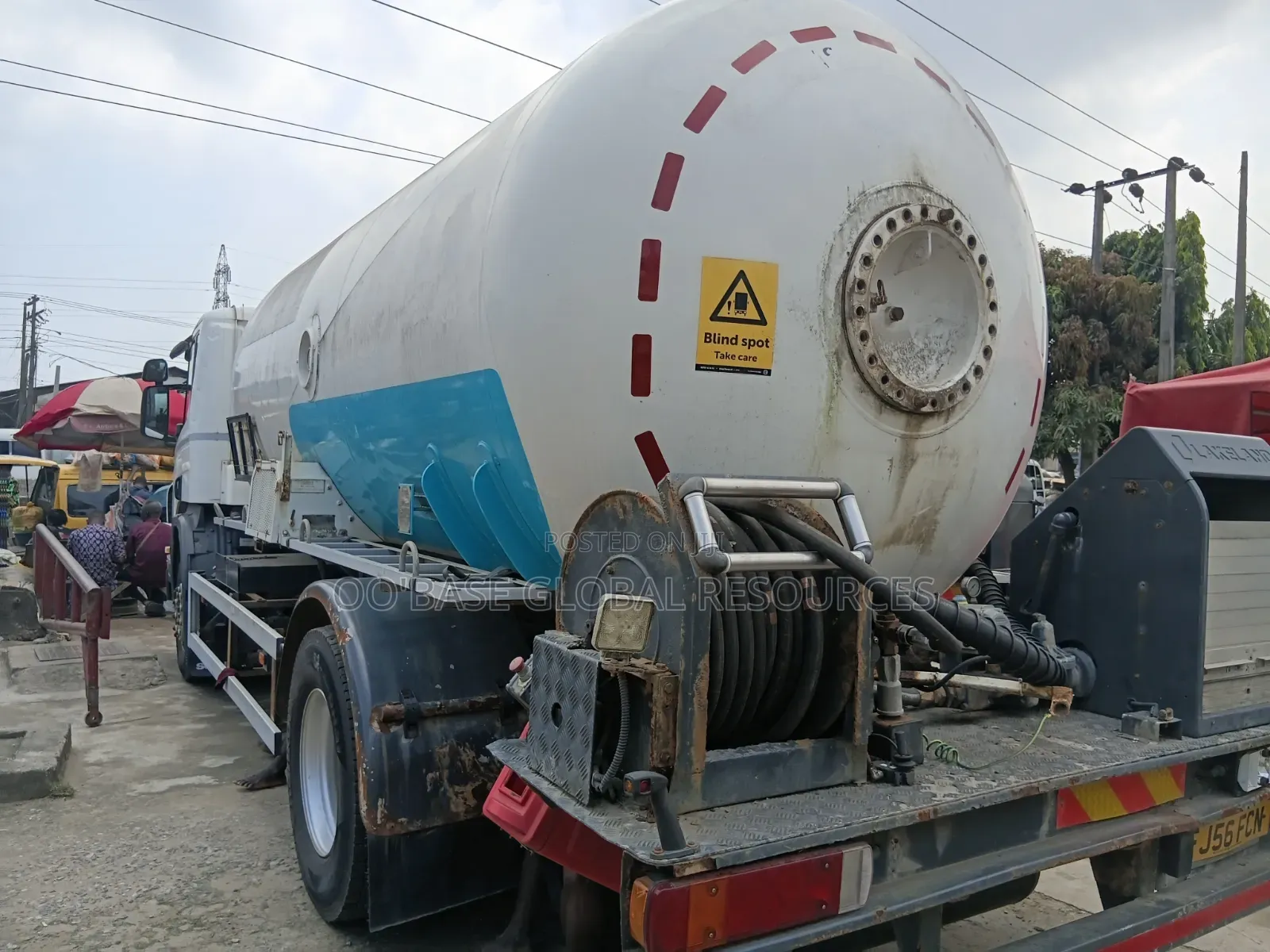 10TONNES Foreign Used LPG Bobtail