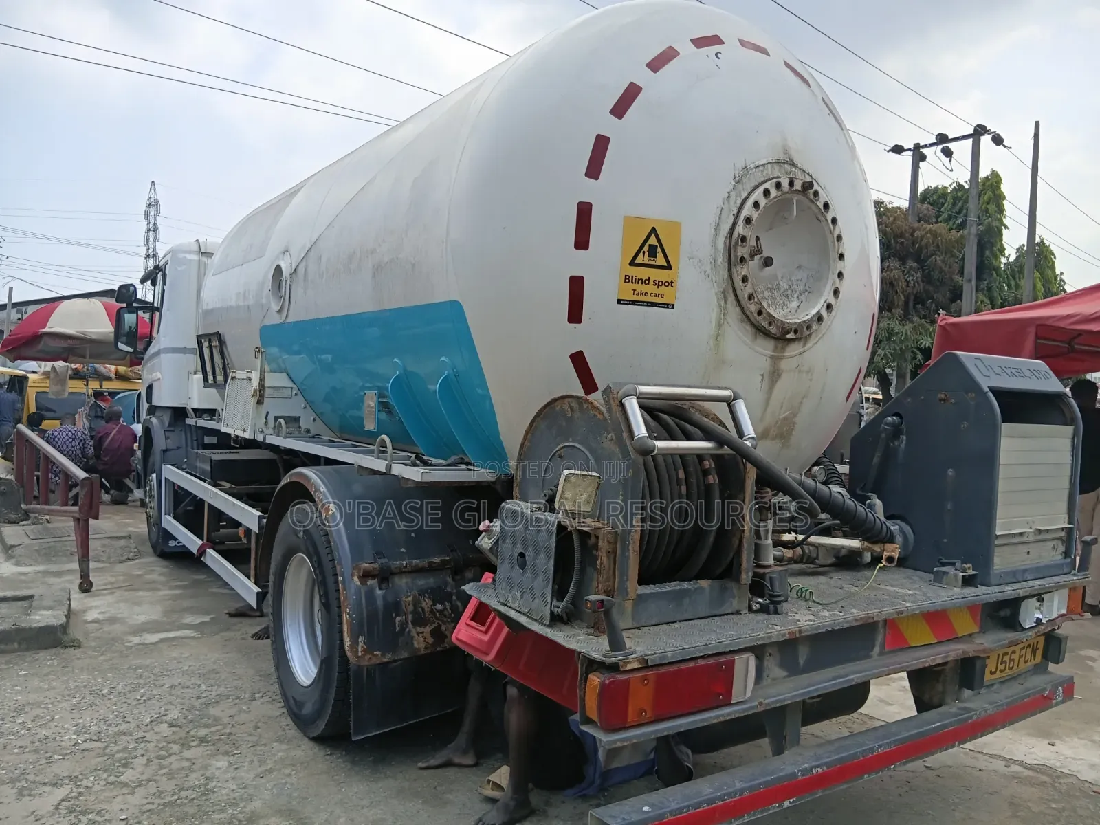 10TONNES Foreign Used LPG Bobtail