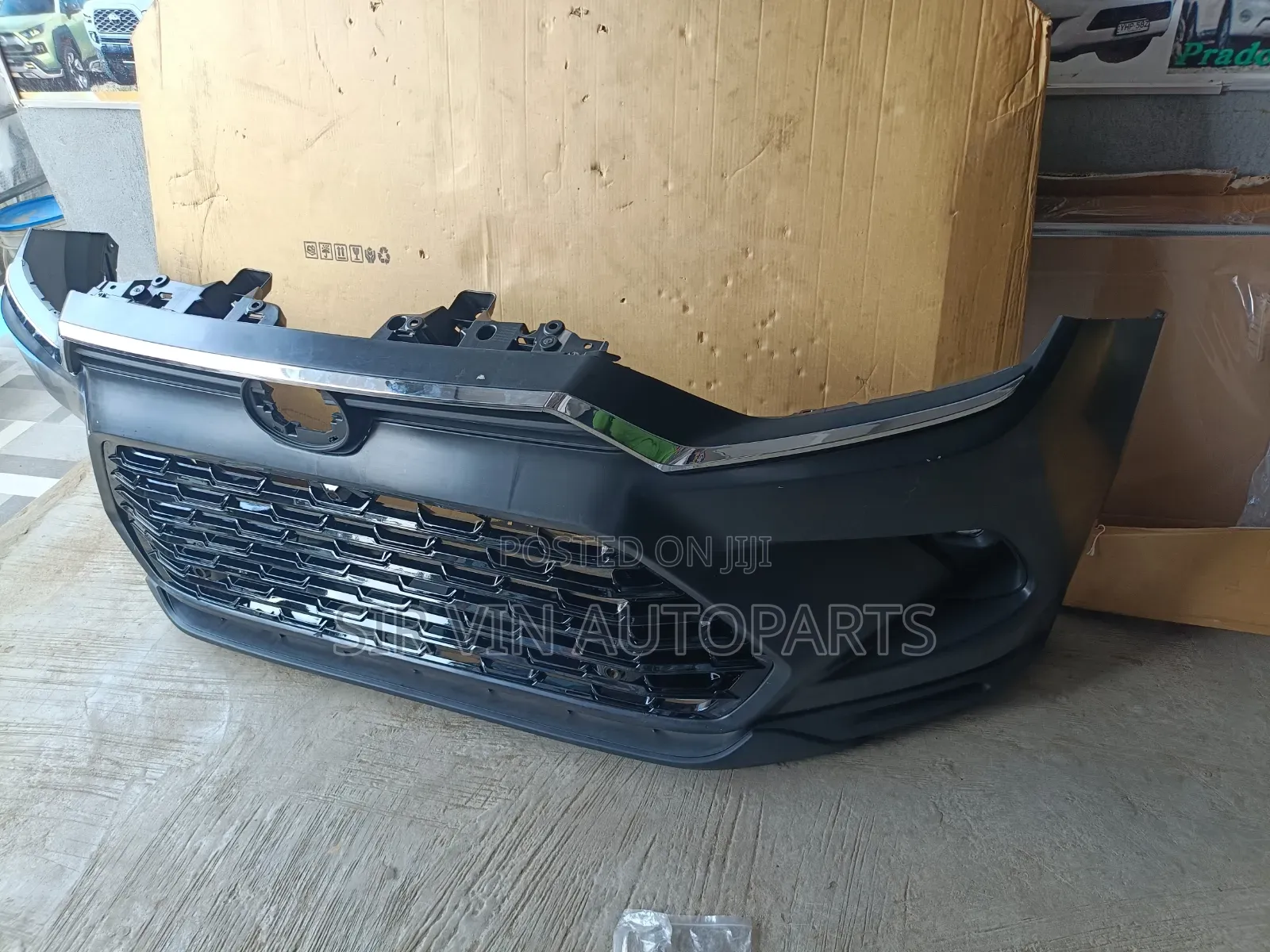 Complete Front Bumper Toyota Highlander Grand 2024-2025