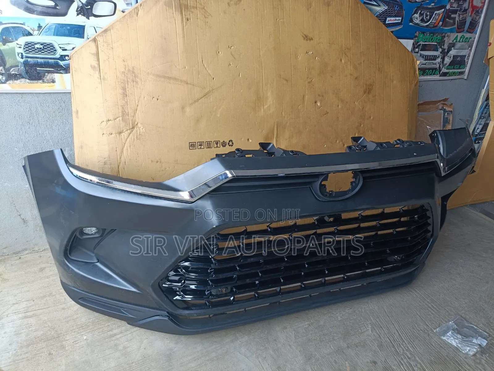 Complete Front Bumper Toyota Highlander Grand 2024-2025