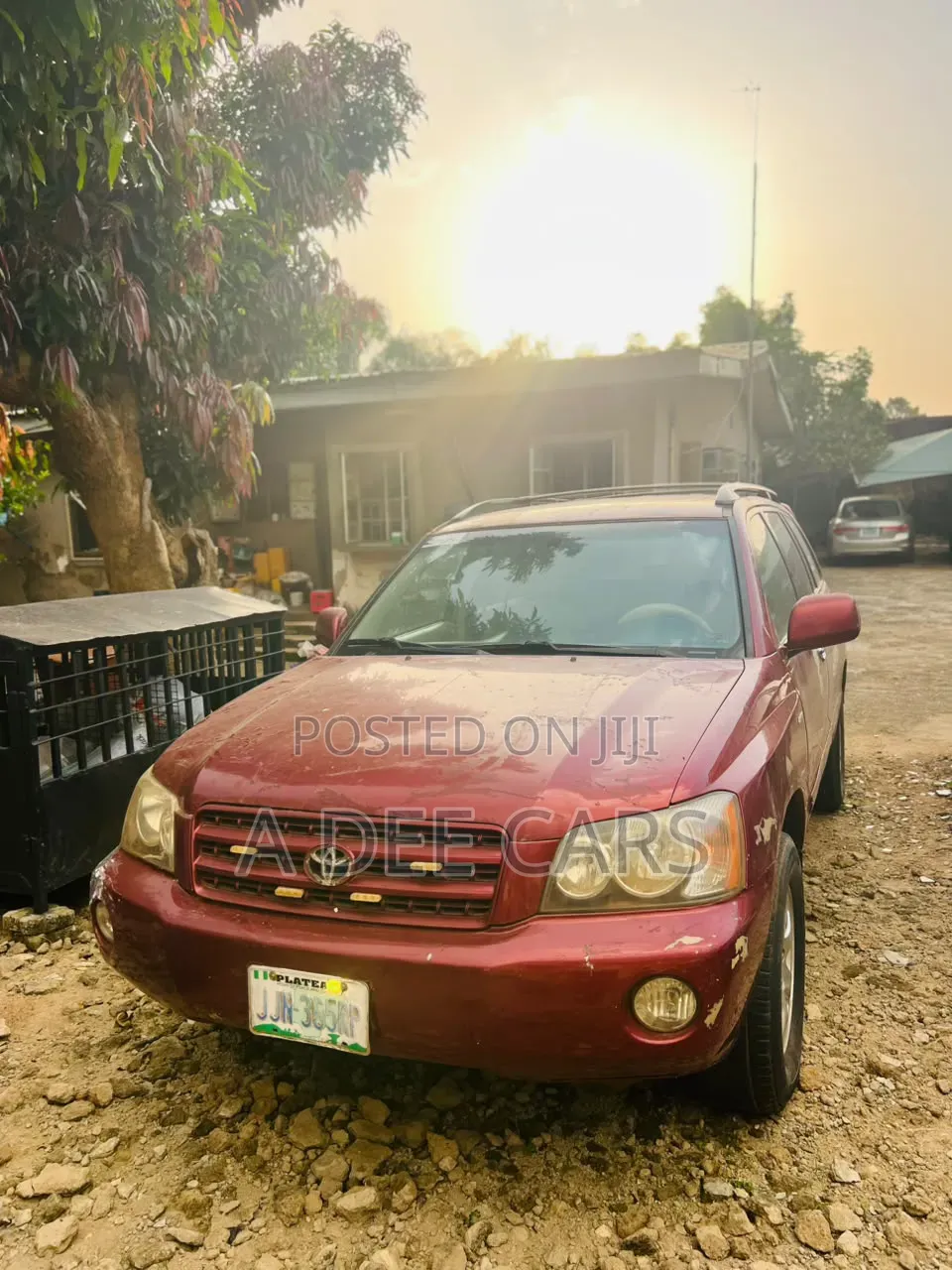 Toyota Highlander 2002 Red