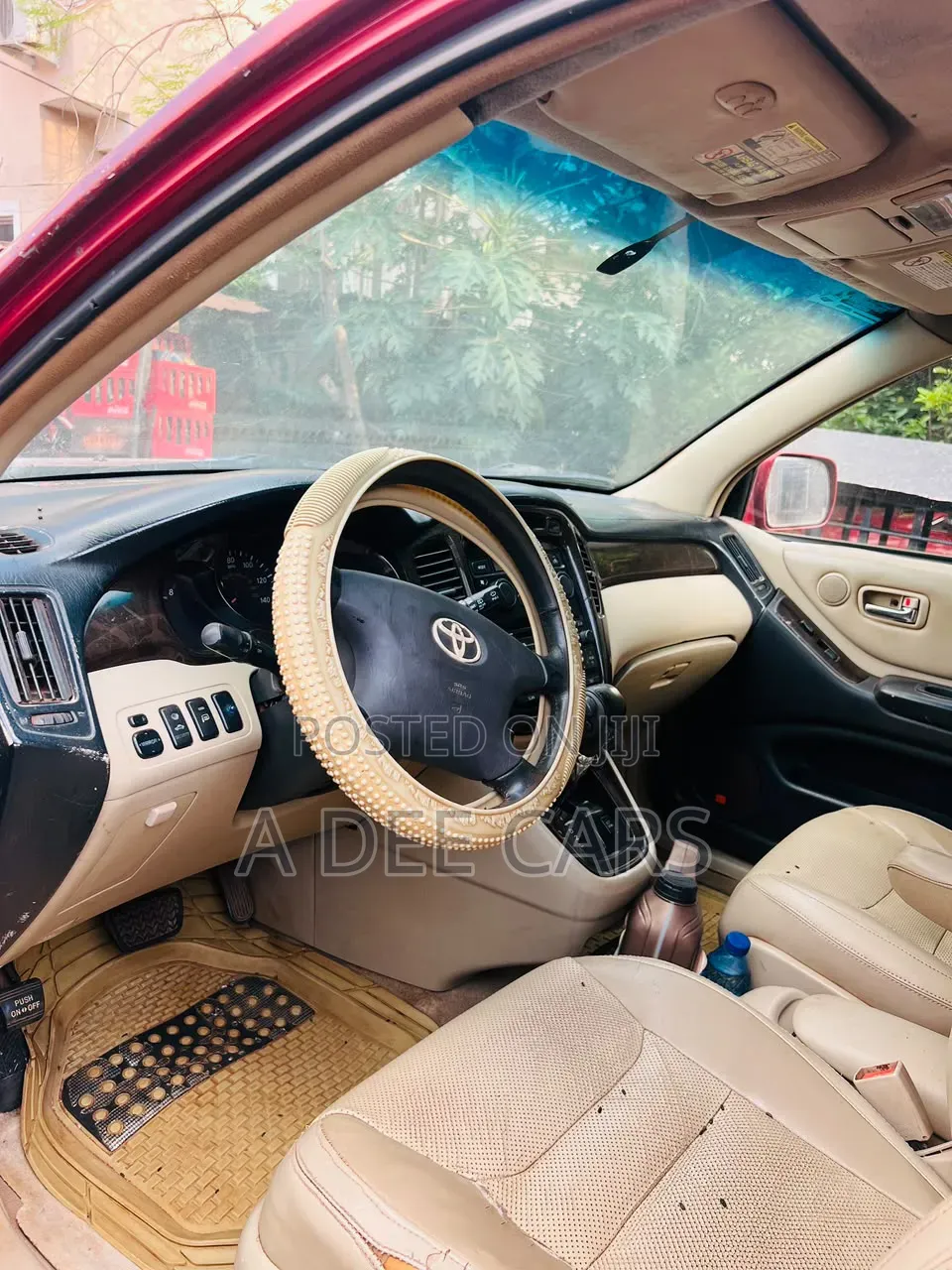 Toyota Highlander 2002 Red