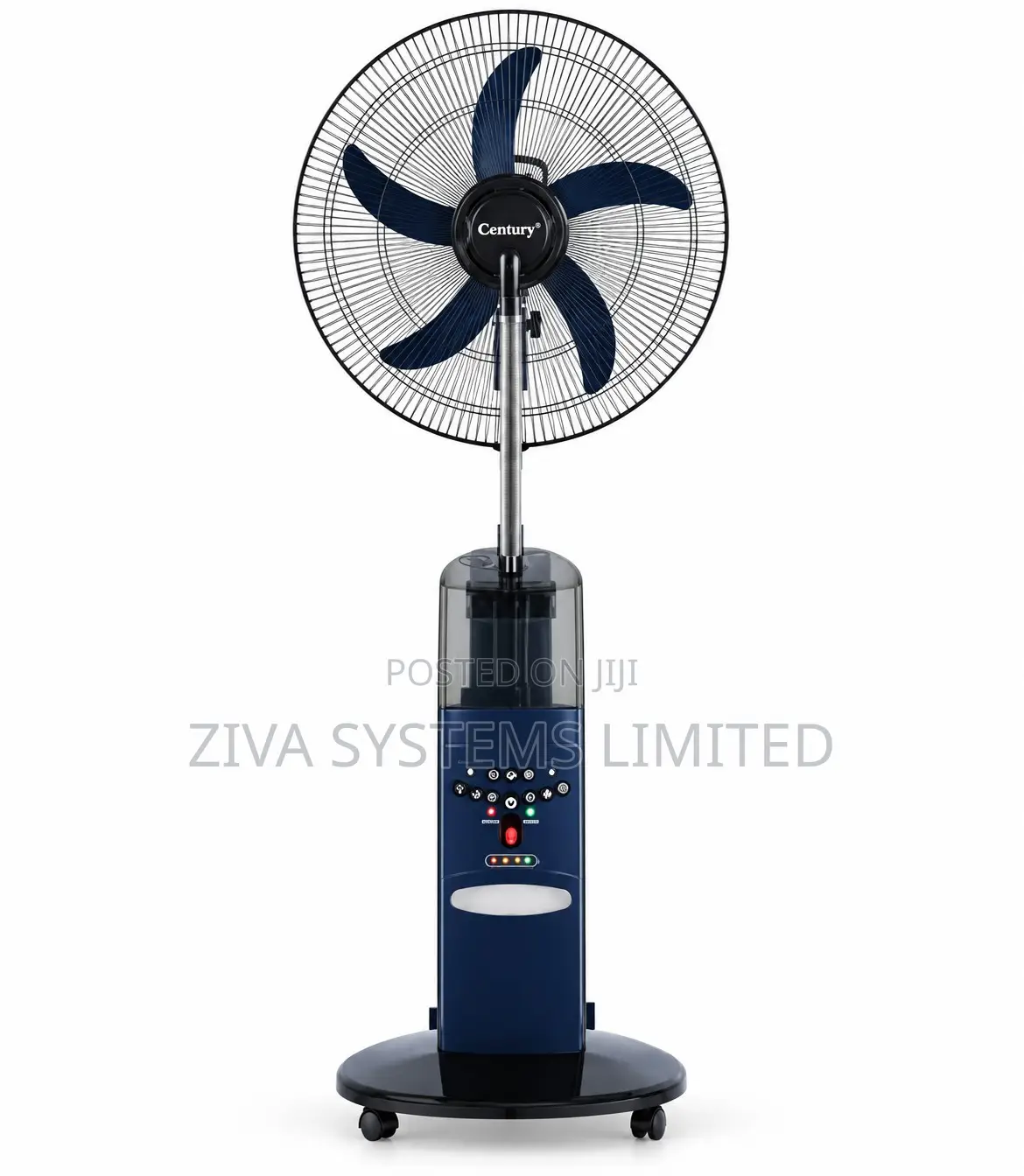 Century FRC-45-J Rechargeable Standing Mist Fan With Dual Battery