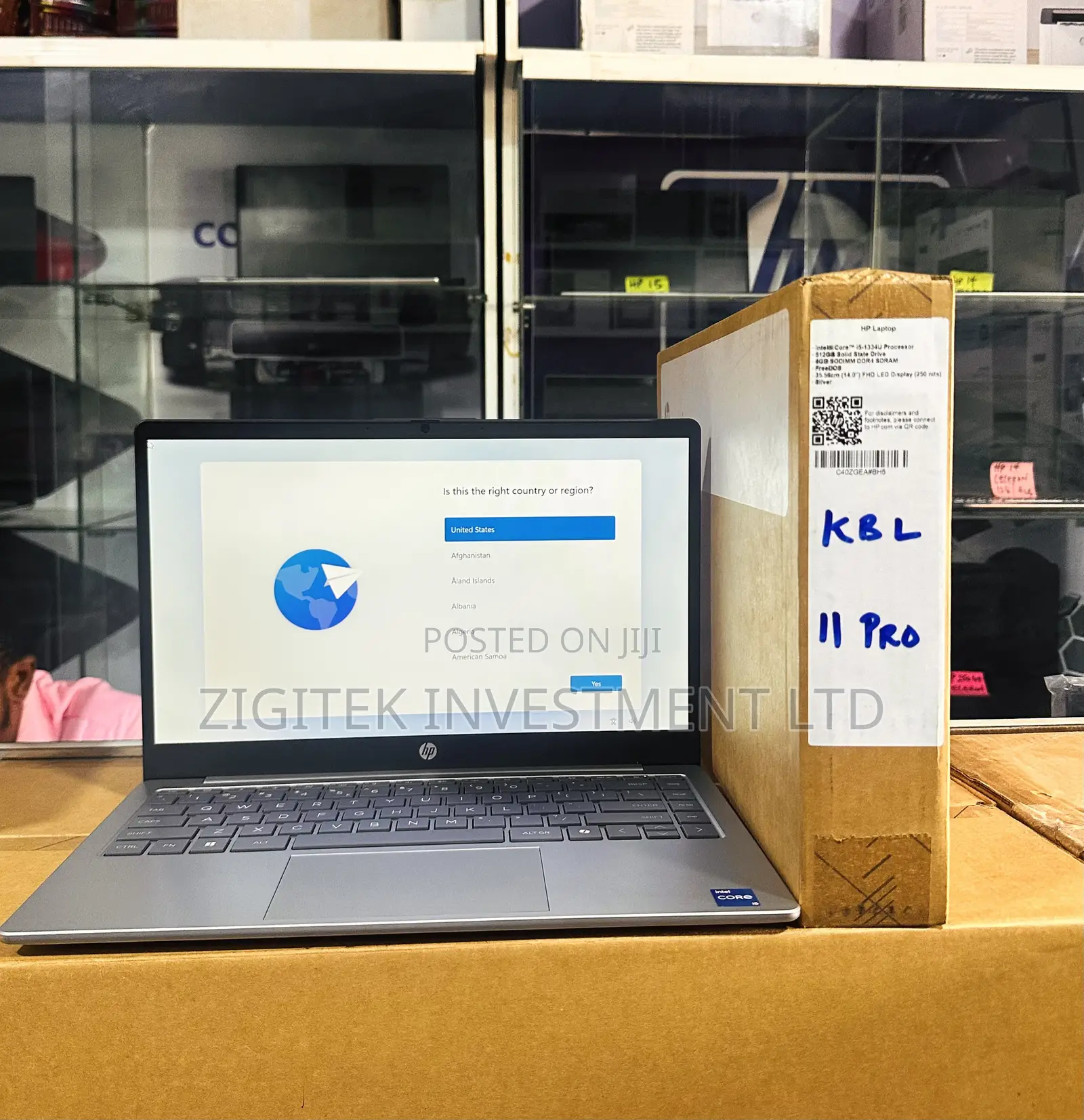 New Laptop HP 14S 8GB Intel Core i5 SSD 512GB