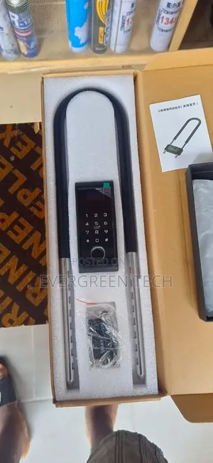 Long Smart Pad Lock With Fingerprint
