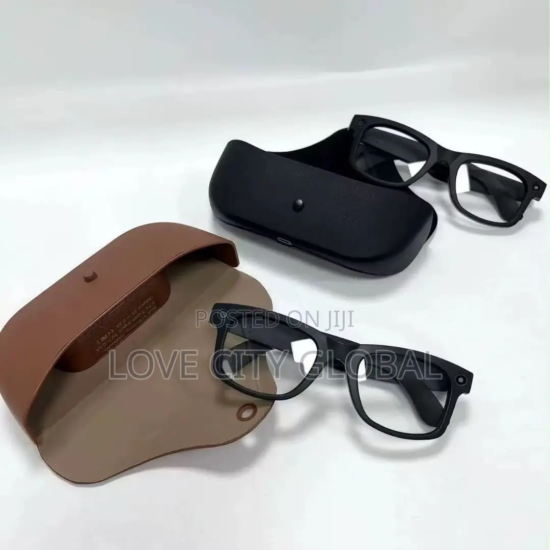 Aimb G9 Smart Glass & Charging Case 8MP HD Camera Ai Chatgpt, 3 Lens