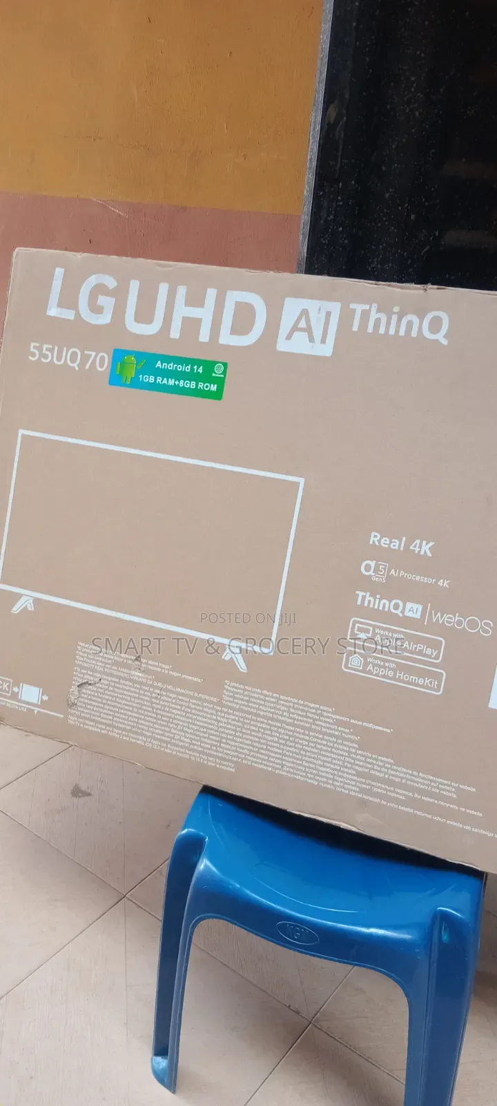 LG 55 Inches Smart TV 4K UHD WiFi Netflix YouTube