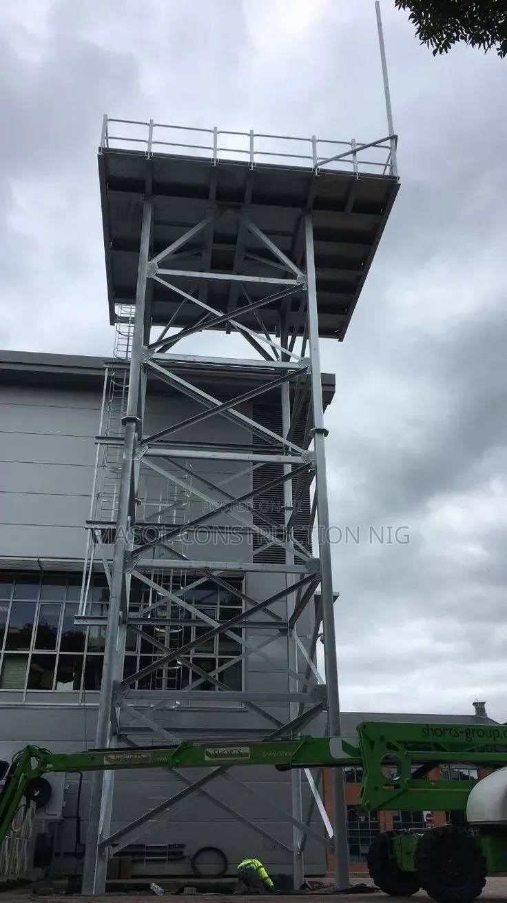 Elevated Tank Structure Installation