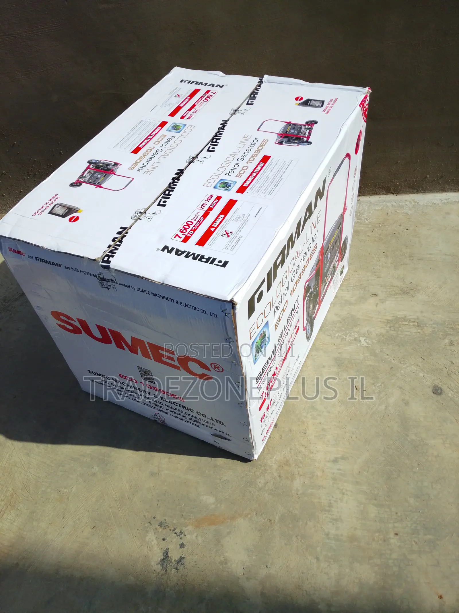 Firman 220–240V Petrol Generator for Sale