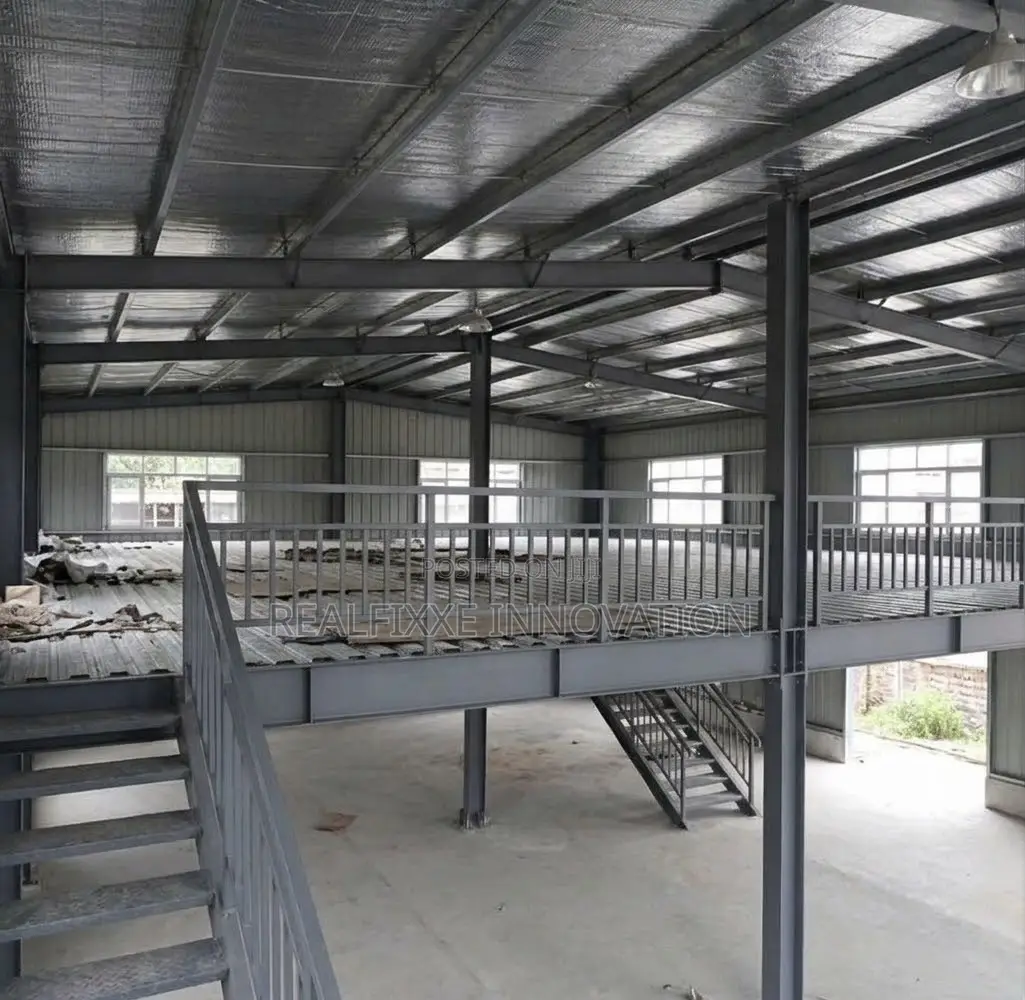Mezanine Floor / Steel and Concrete Composite Decking