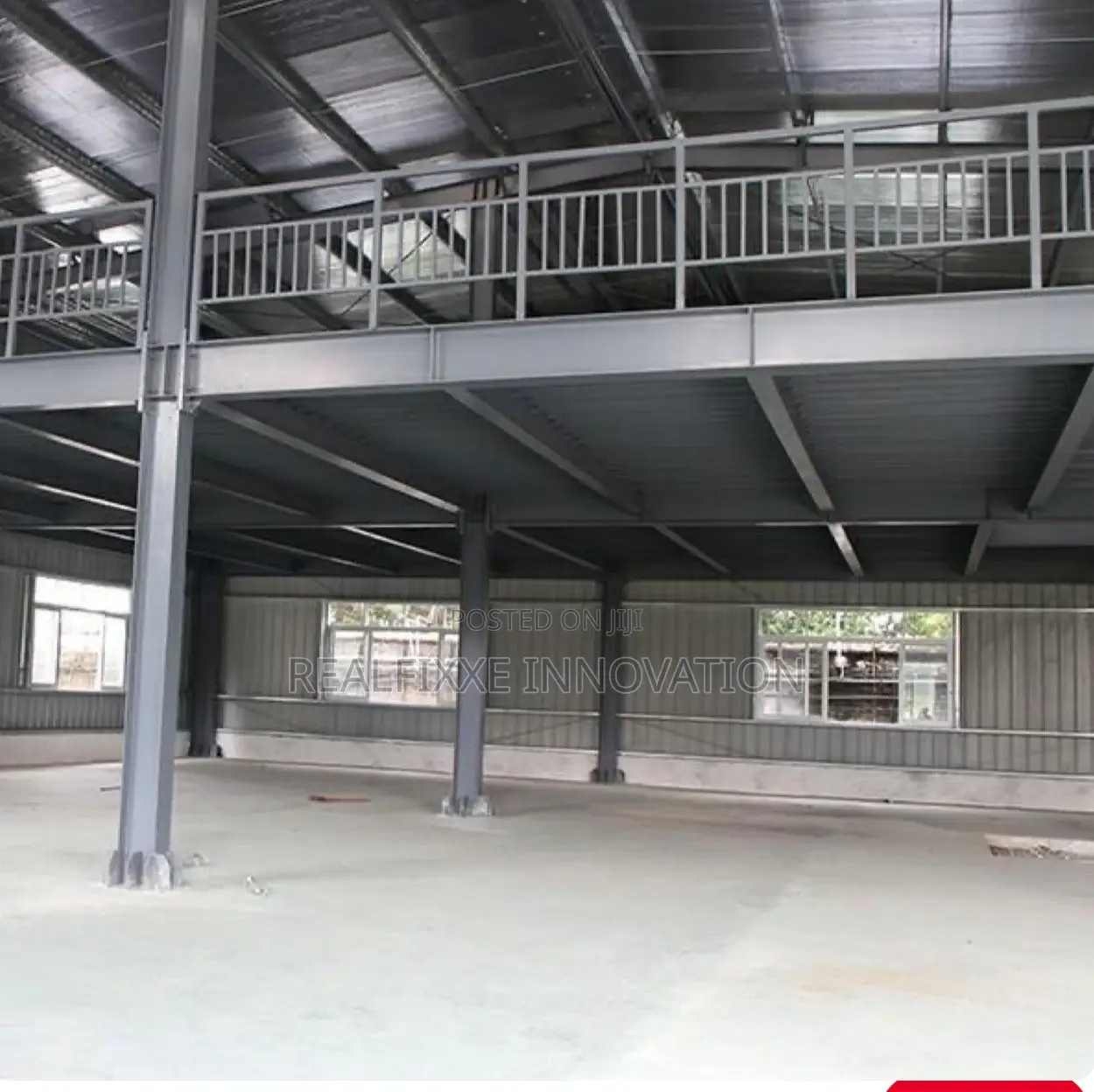 Mezanine Floor / Steel and Concrete Composite Decking