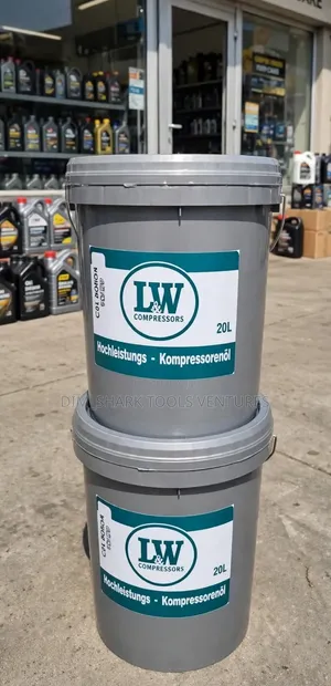 20-Litre Buckets of L&W Compressors High-Performance Compressor Oil
