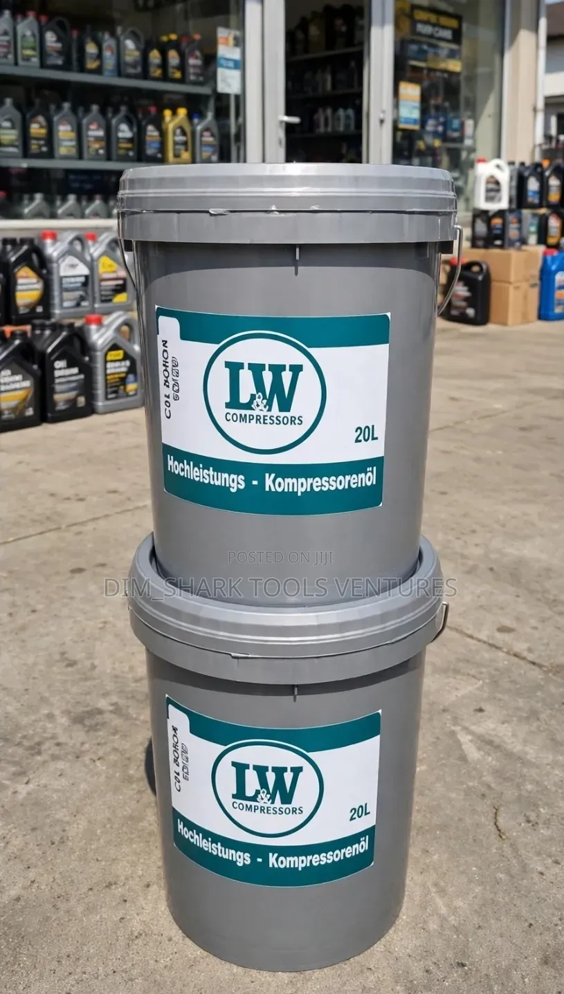20-Litre Buckets of L&W Compressors High-Performance Compressor Oil