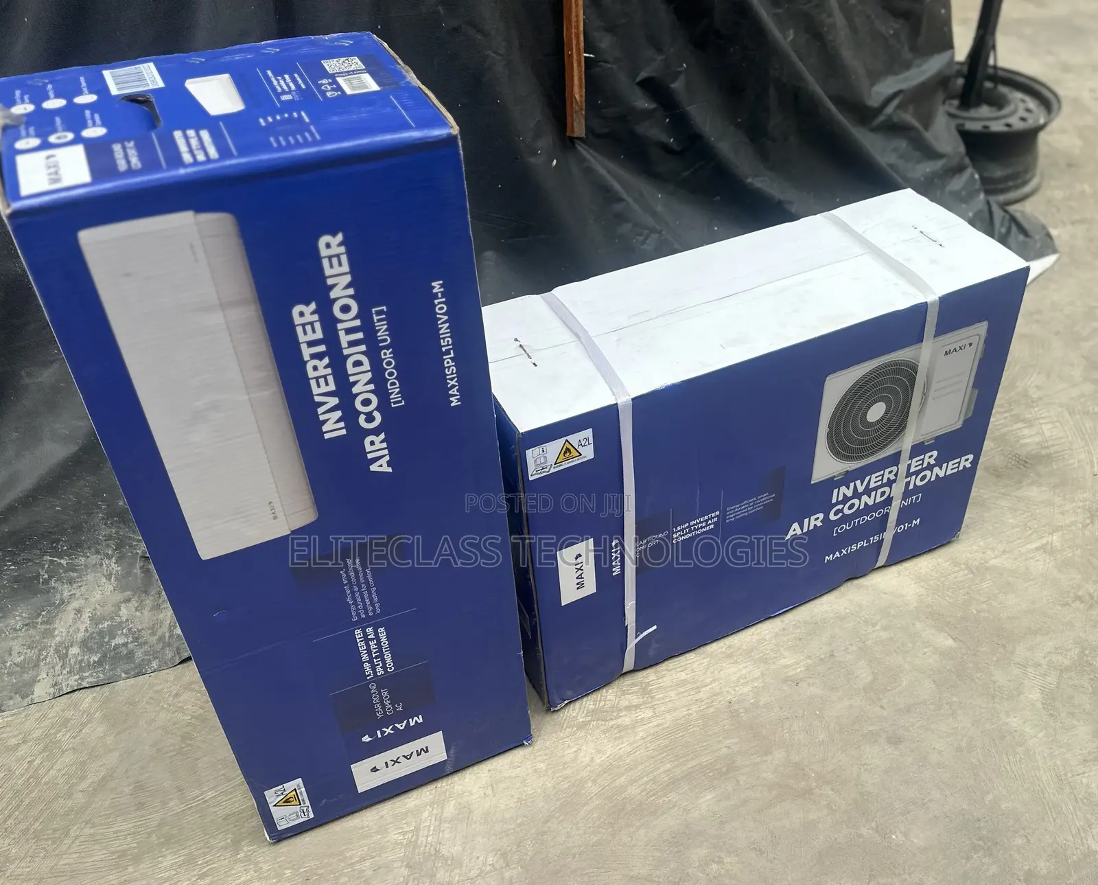 MAXi 1.5HP New Inverter Cooling Technology AC