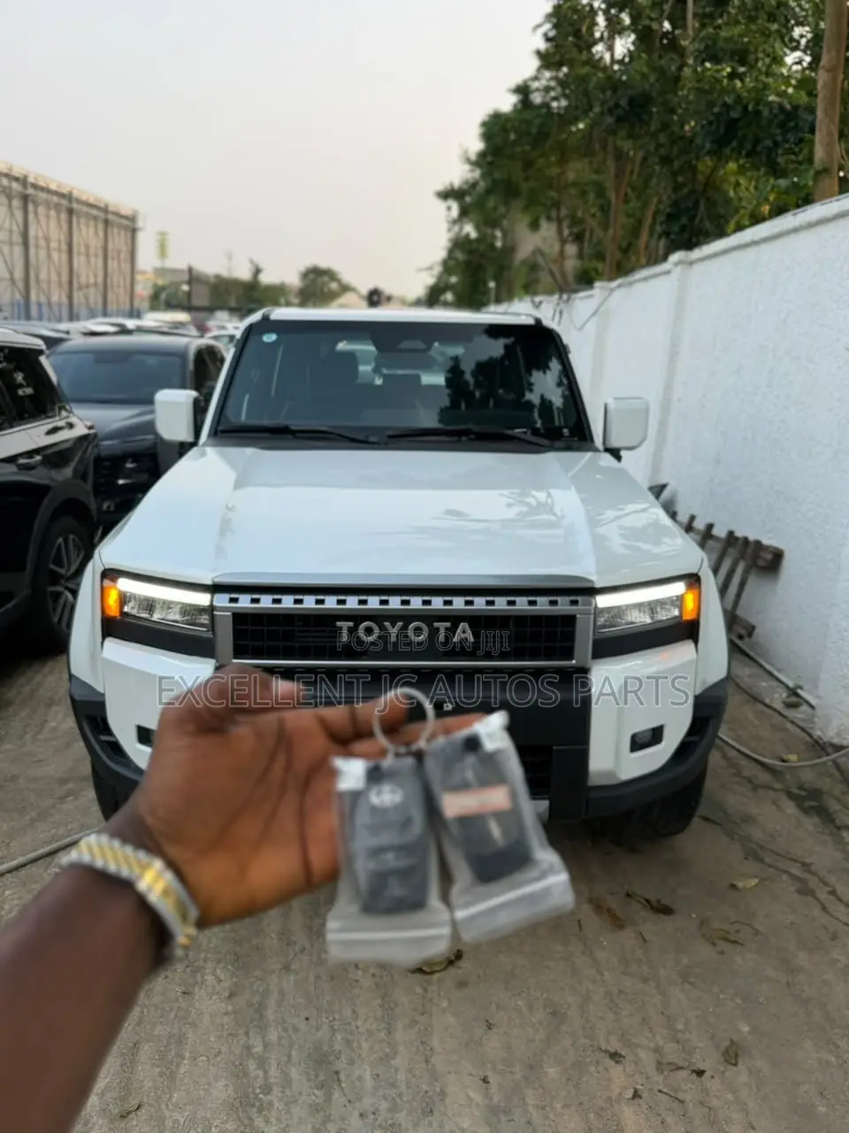 New Toyota Land Cruiser Prado 2026 White