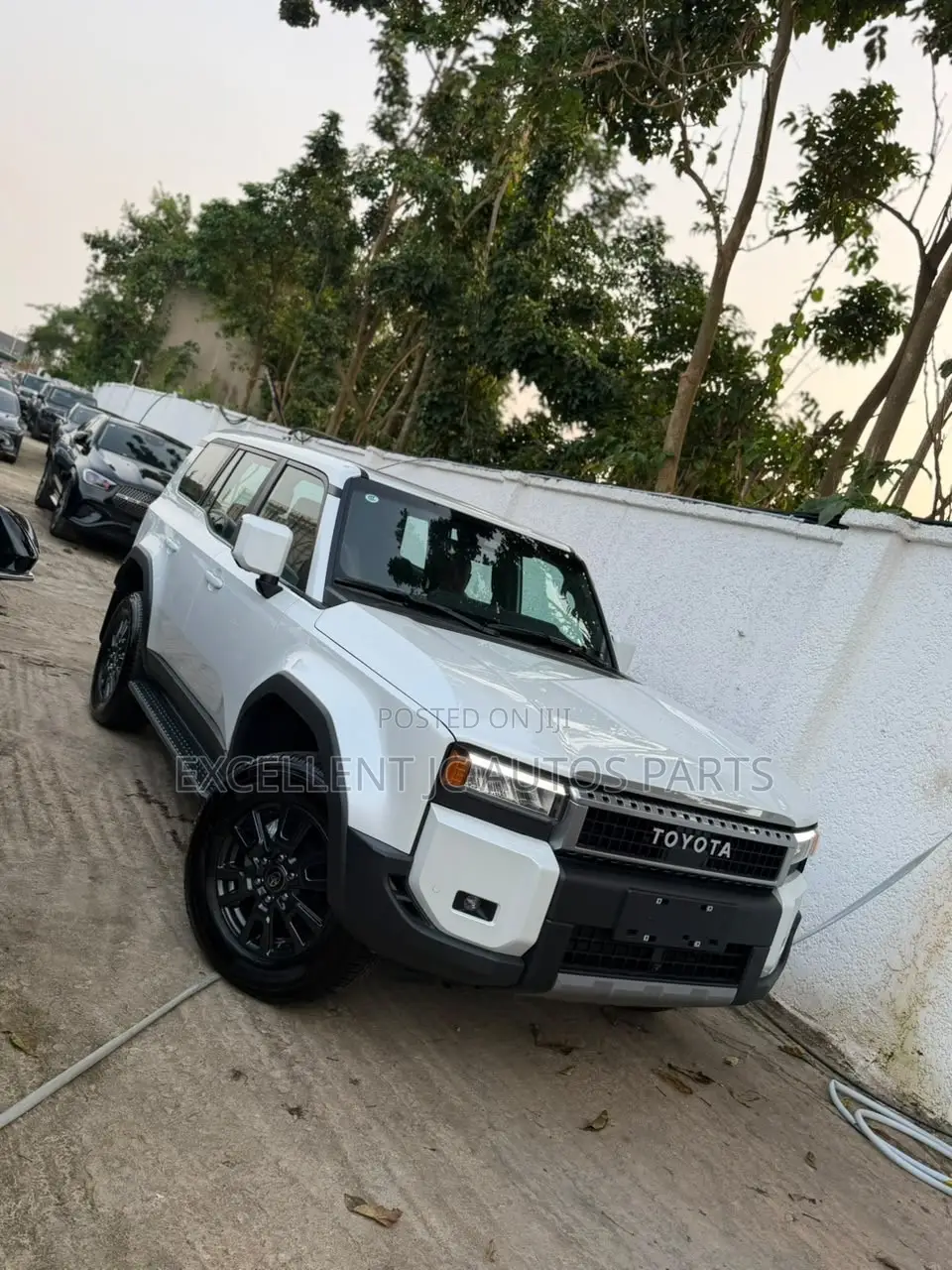 New Toyota Land Cruiser Prado 2026 White
