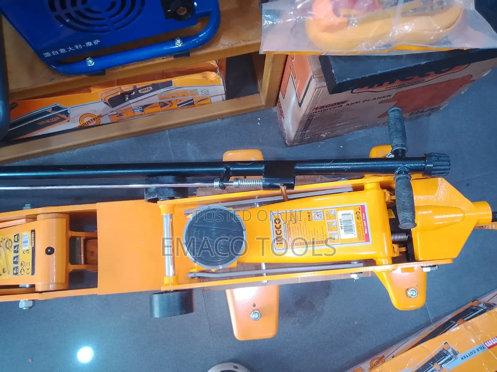 Hydraulic Long Floor Jack