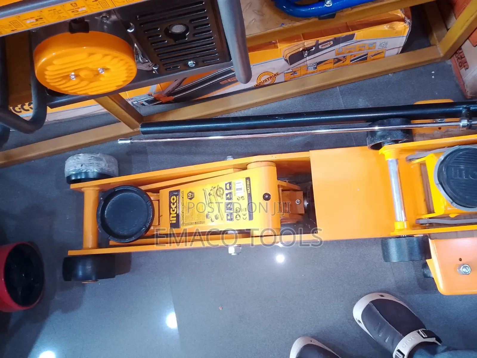 Hydraulic Long Floor Jack
