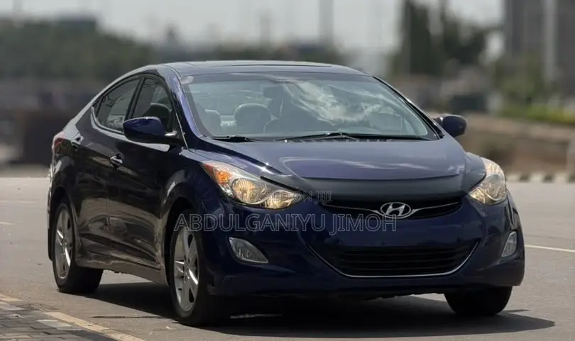 Hyundai Elantra 2012 Blue