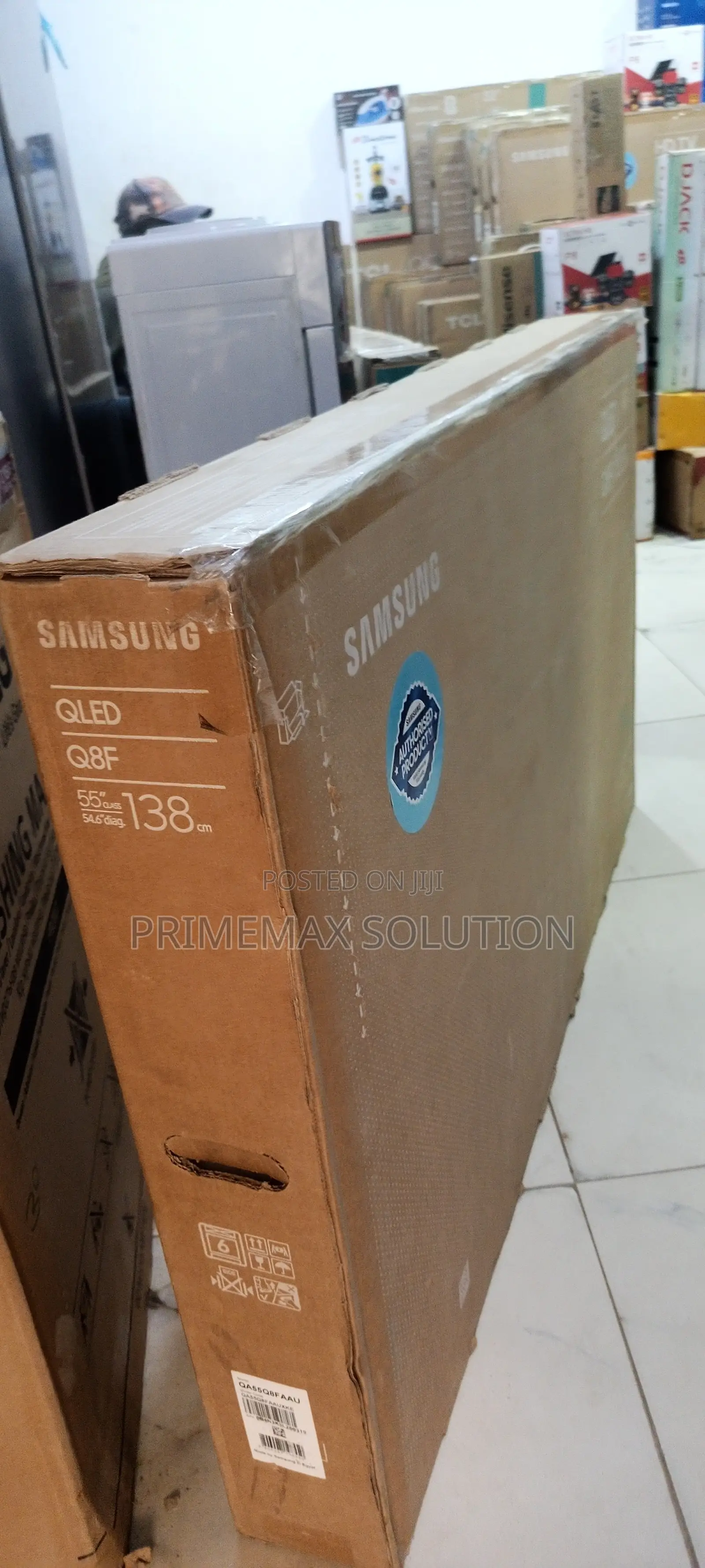 Sharp 4K Viewing Experience With Samsung QLED 55" QA55Q8FAAU TV
