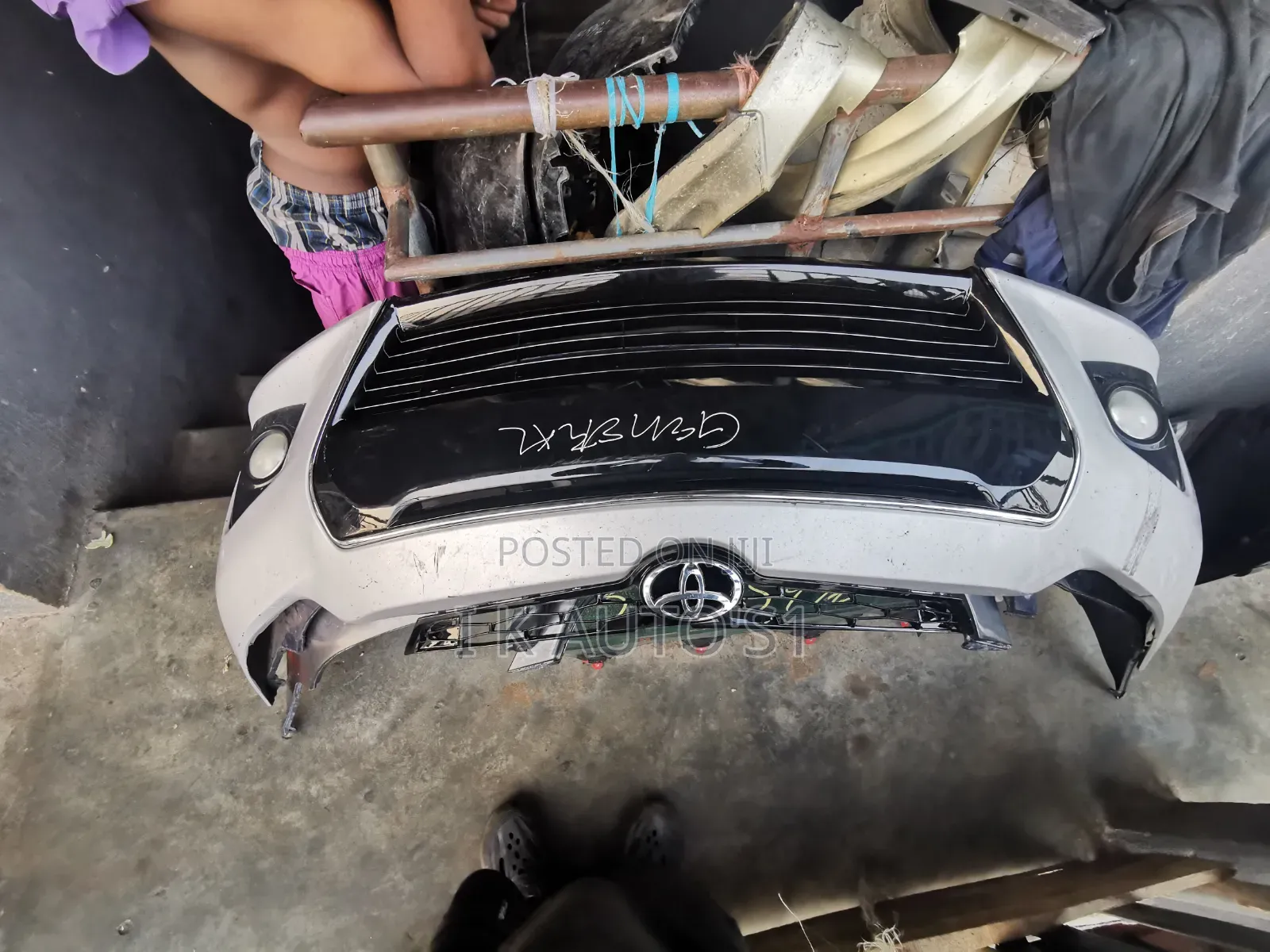 Complete Front Bumper Corolla 2014 Sports