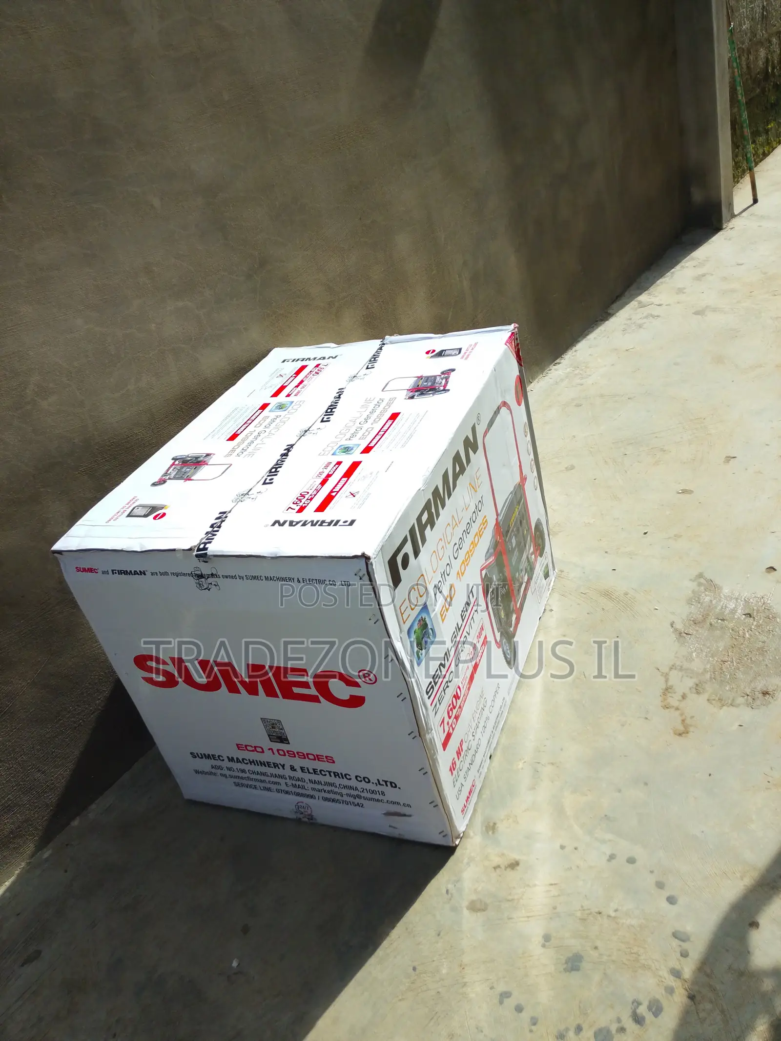 Durable Firman Petrol Generator With Mobility Wheels