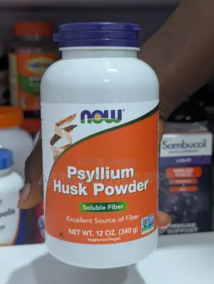 NOW Foods Organic Psyllium Husk Powder – 12 Oz (340g)
