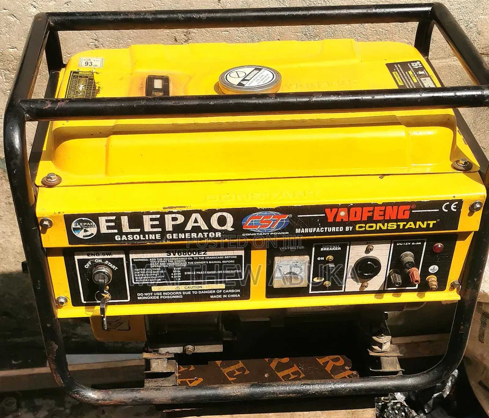 Elepaq Yaofeny Generator
