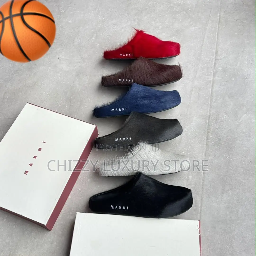 Marni Quality Luxury Men Fussbett Calf Shoe No