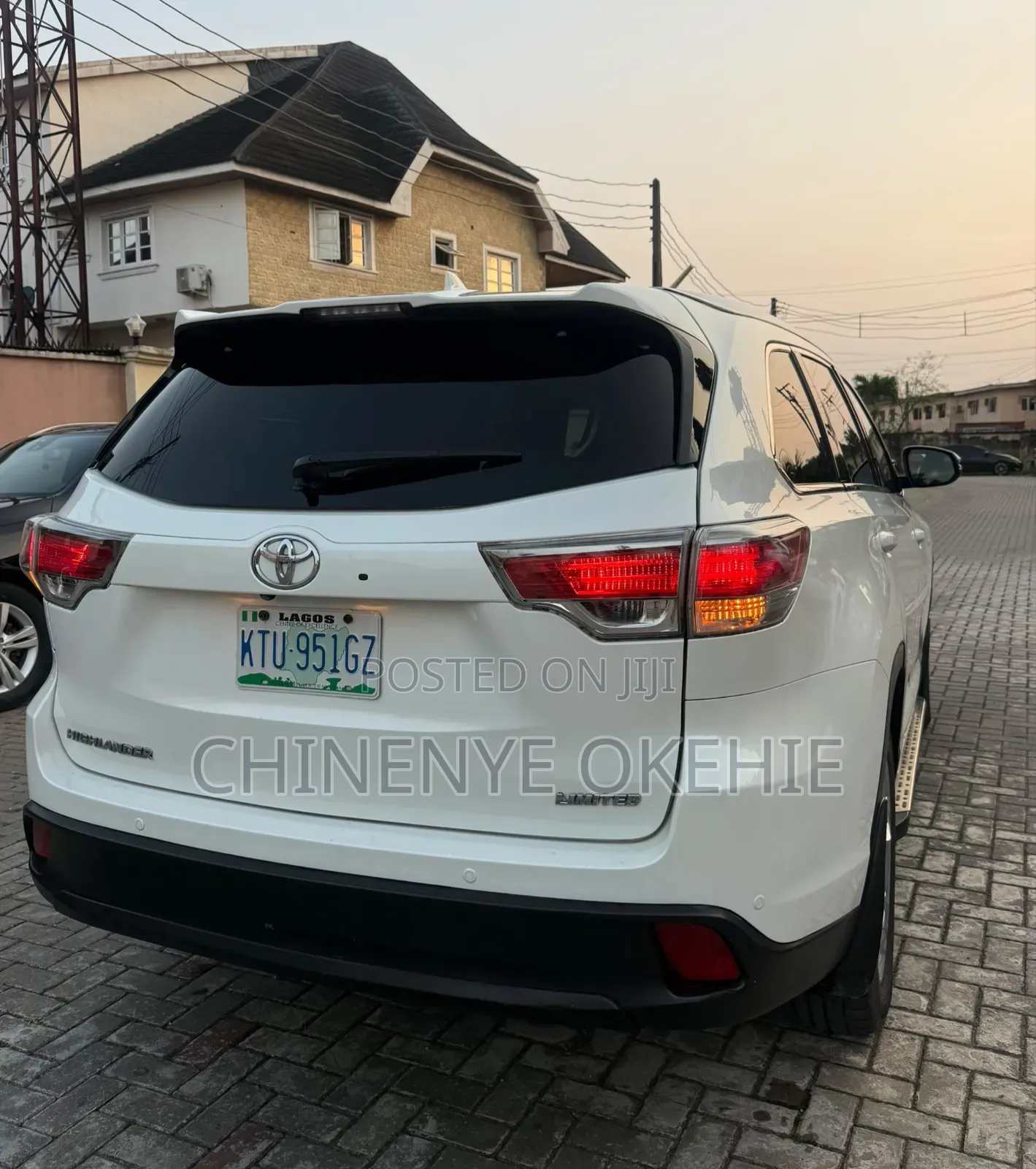 Toyota Highlander Limited Platinum V6 4x2 (3.5L 6cyl 6A) 2016 White