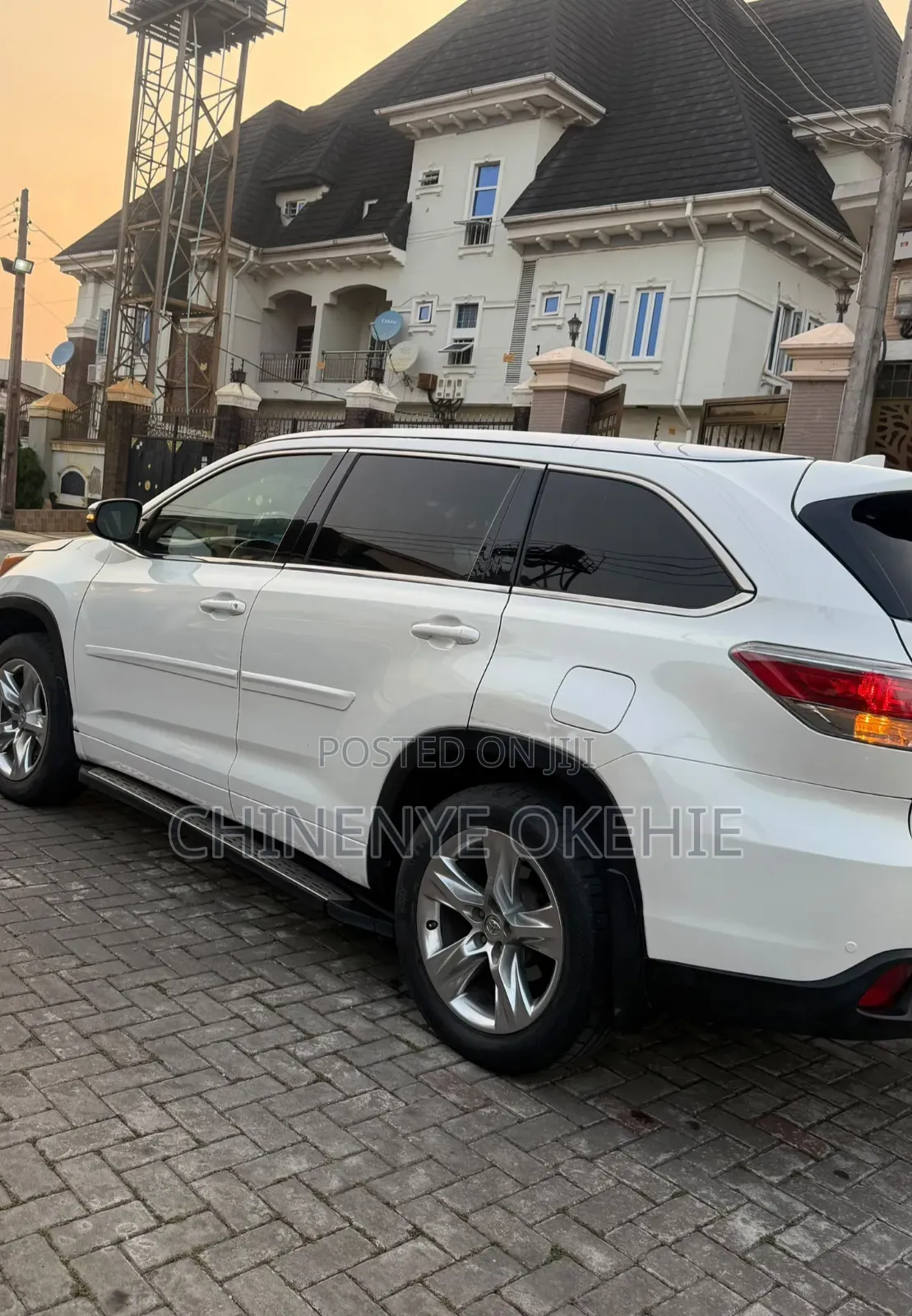 Toyota Highlander Limited Platinum V6 4x2 (3.5L 6cyl 6A) 2016 White