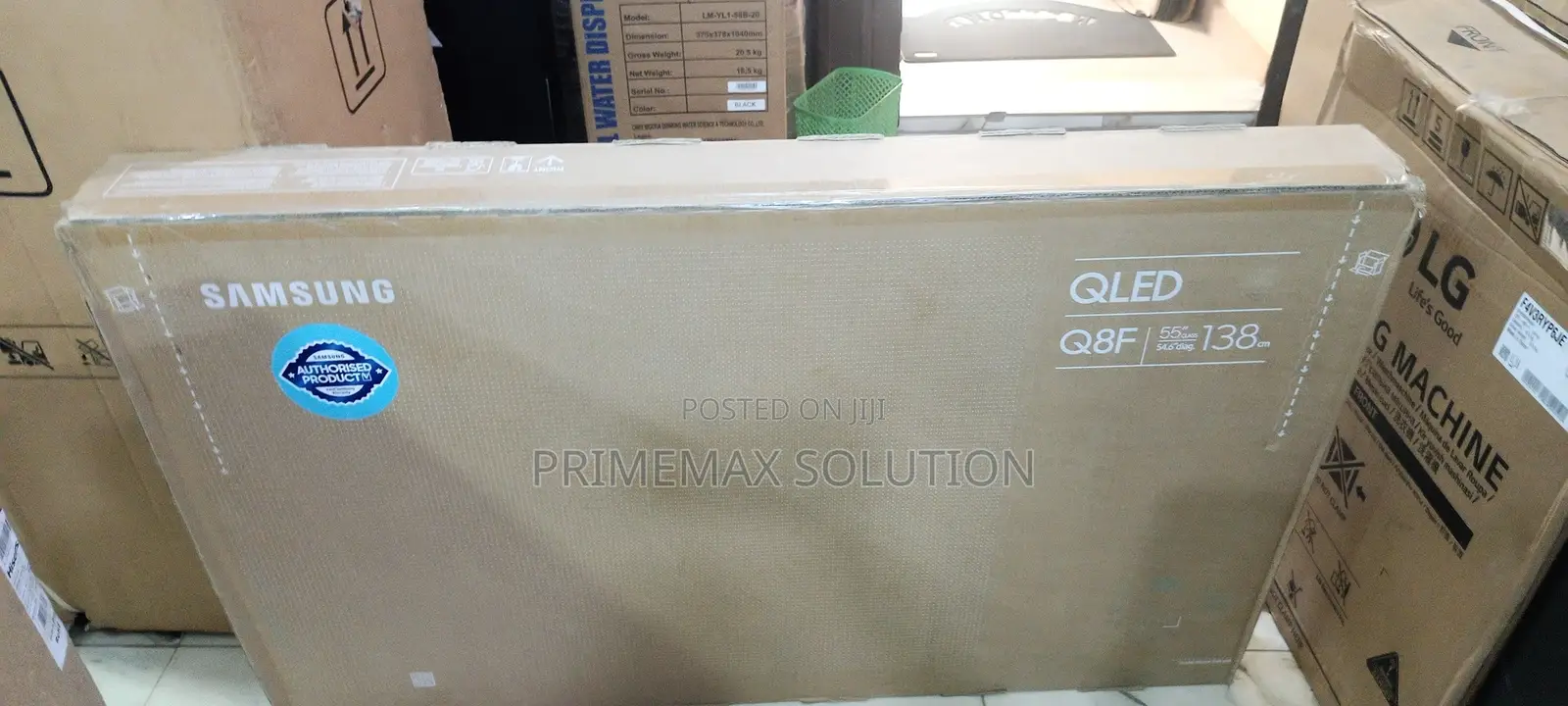 Modern Samsung 55" QLED 4K TV for Stylish Homes